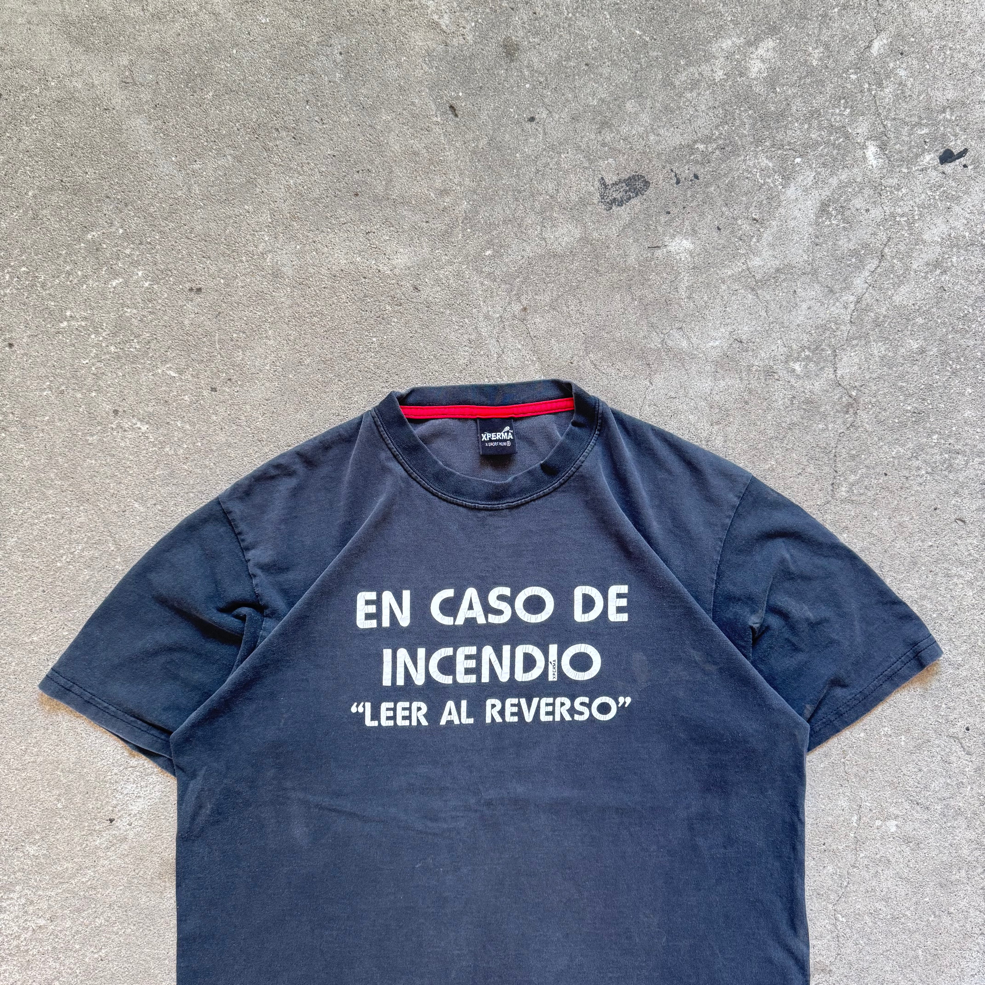 00s en caso de incendio mexican tee - Large