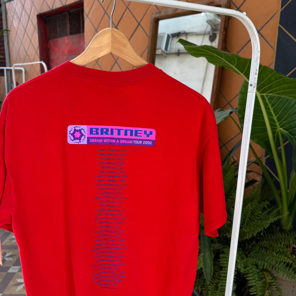 02’ britney dream within a dream tee - M/L