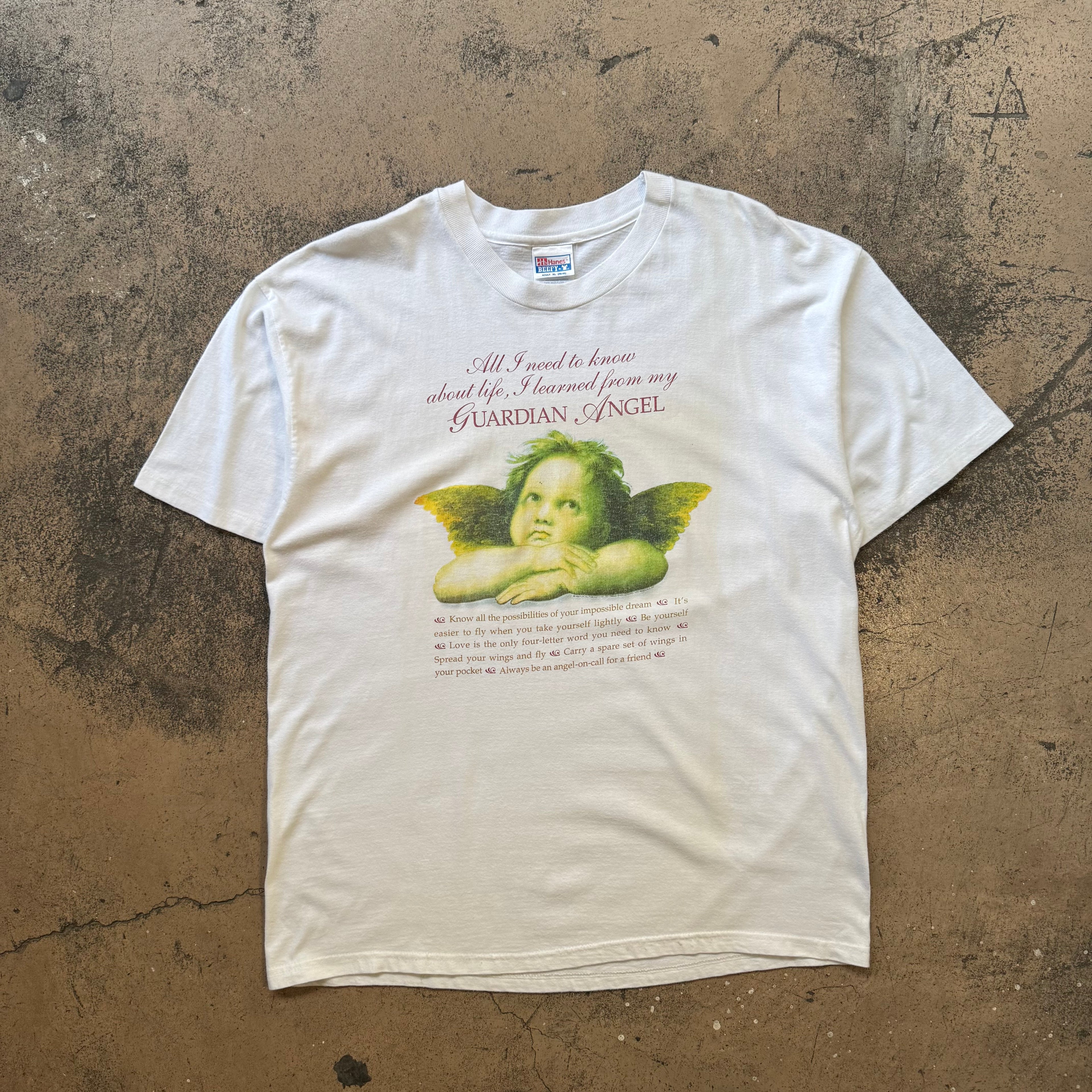 90s guardian angel tee - XL