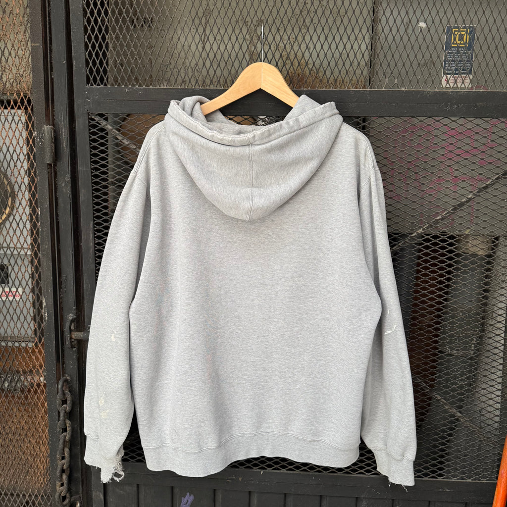 90s stussy winged lion hoodie - L/XL