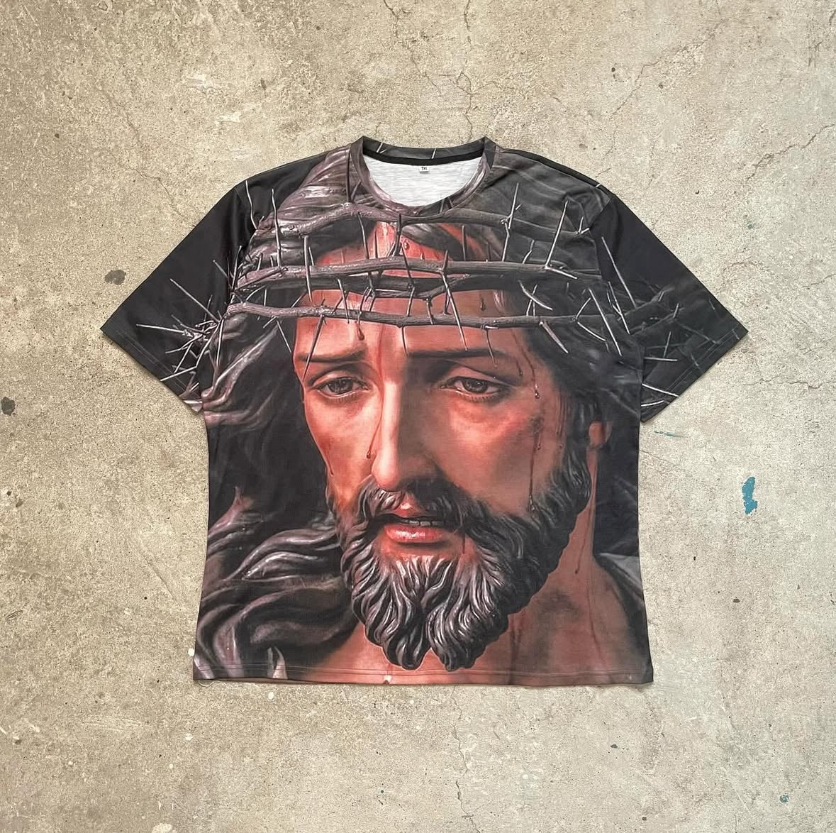 all over print jesus tee