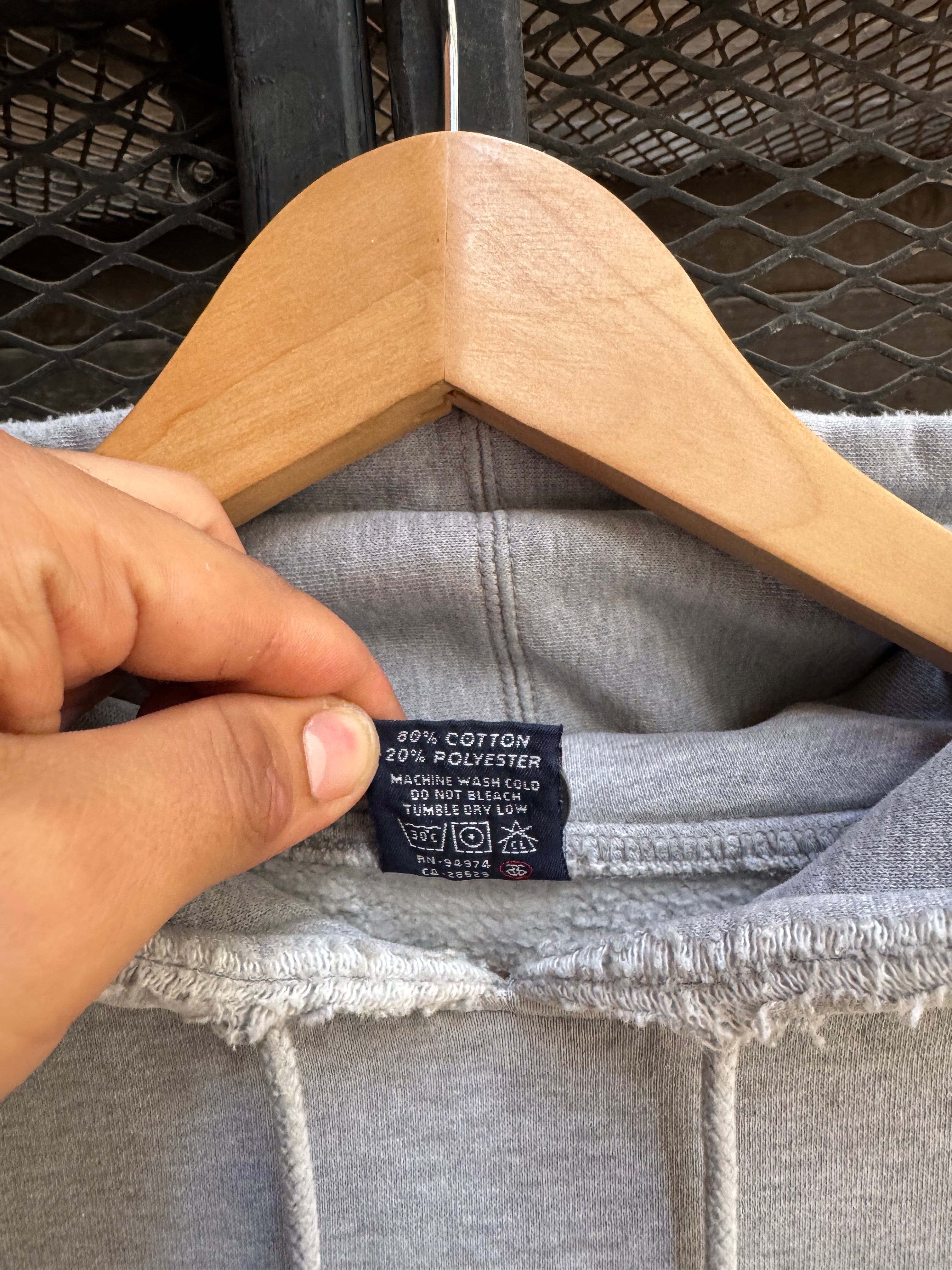 90s stussy winged lion hoodie - L/XL