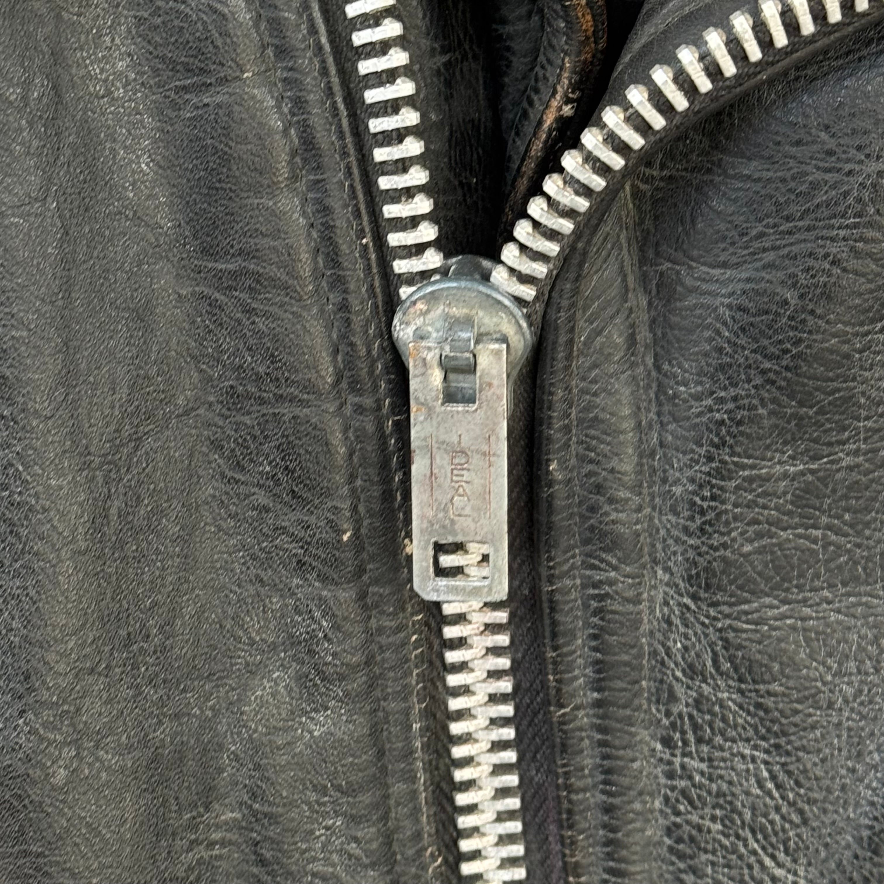1970s harley davidson biker jacket - Med