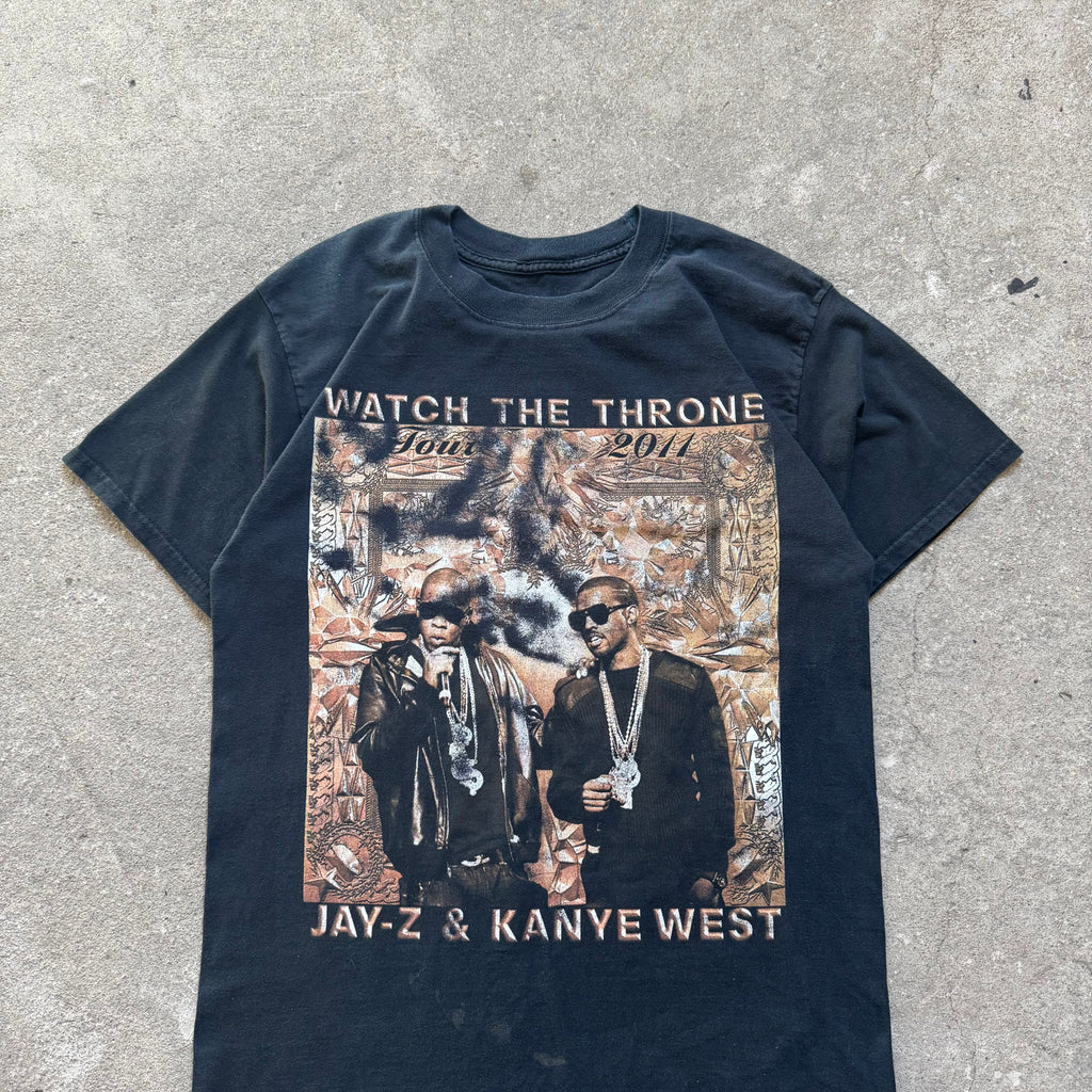 2011 kanye jay z watch the throne tour tee