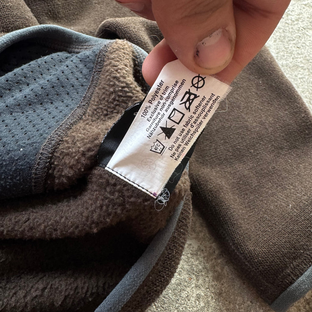 arc’teryx brown fleece