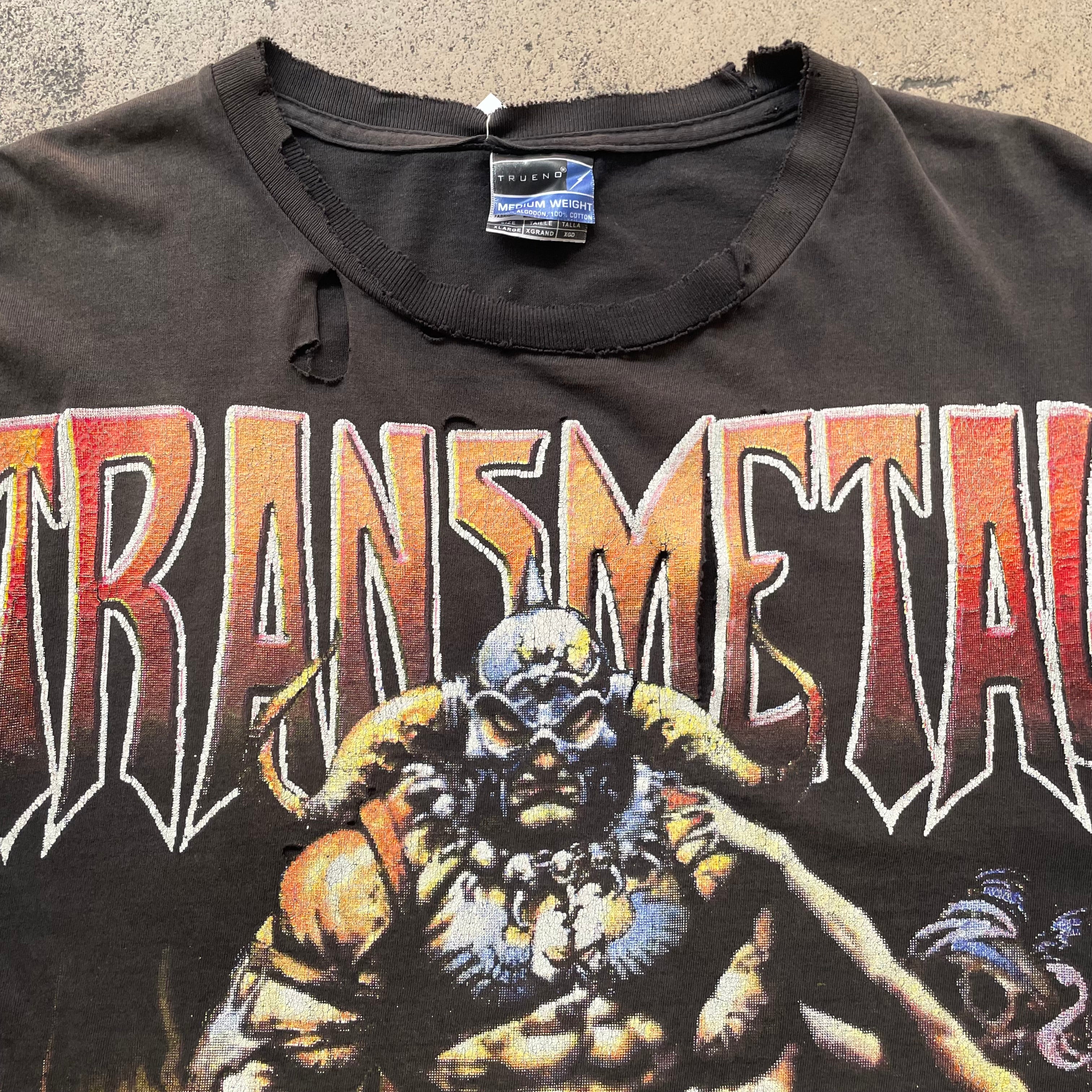90s thrashed transmetal tee - XL
