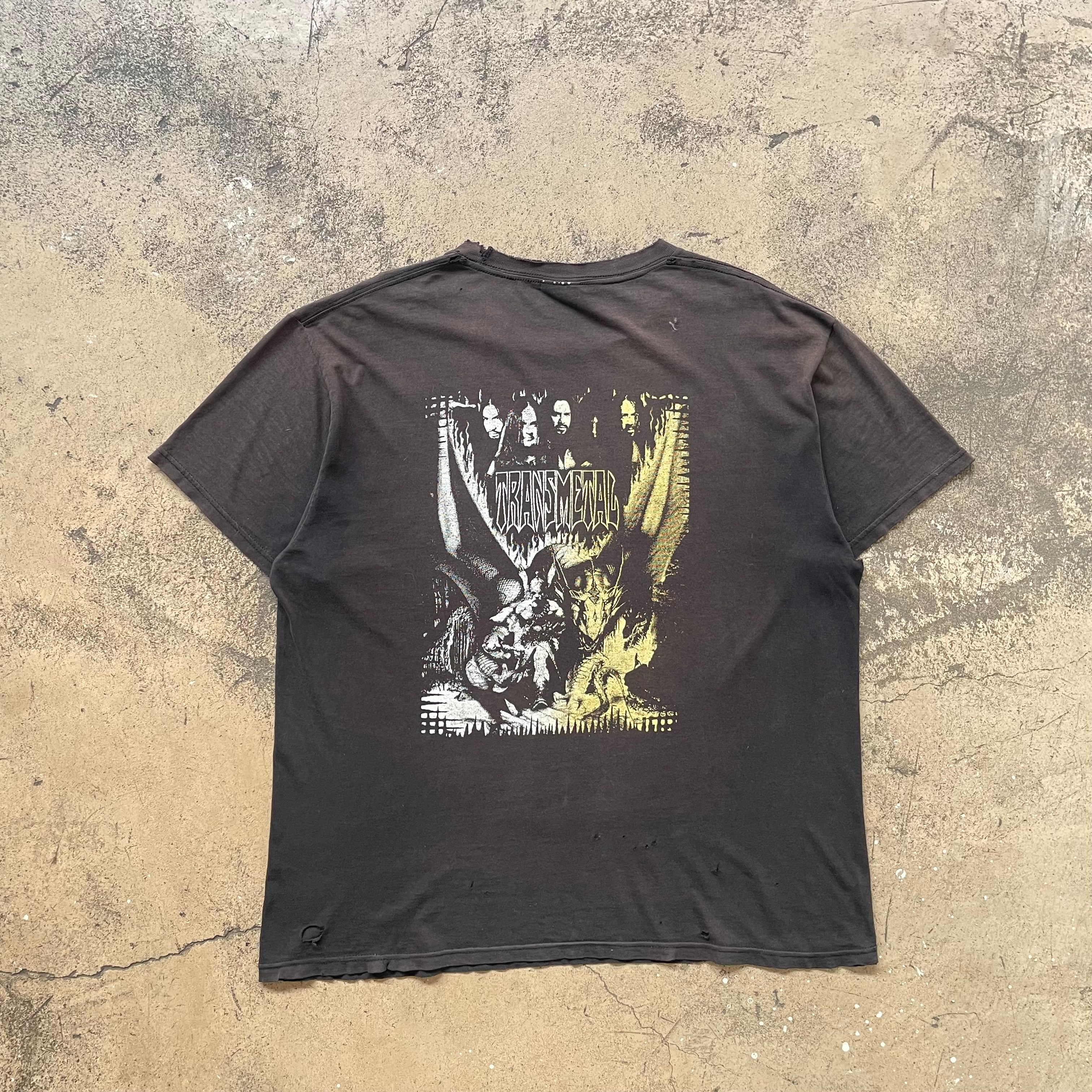 90s thrashed transmetal tee - XL