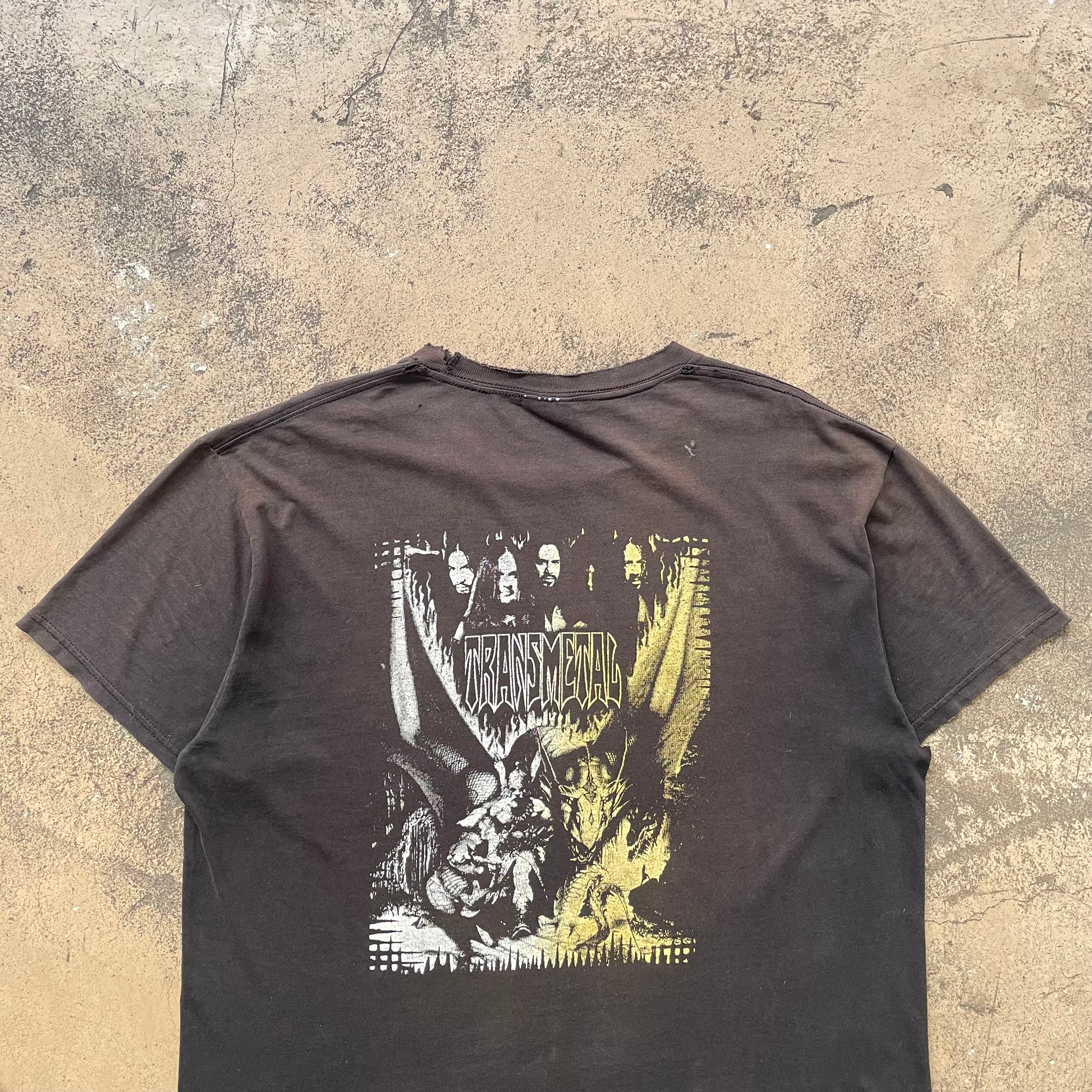 90s thrashed transmetal tee - XL