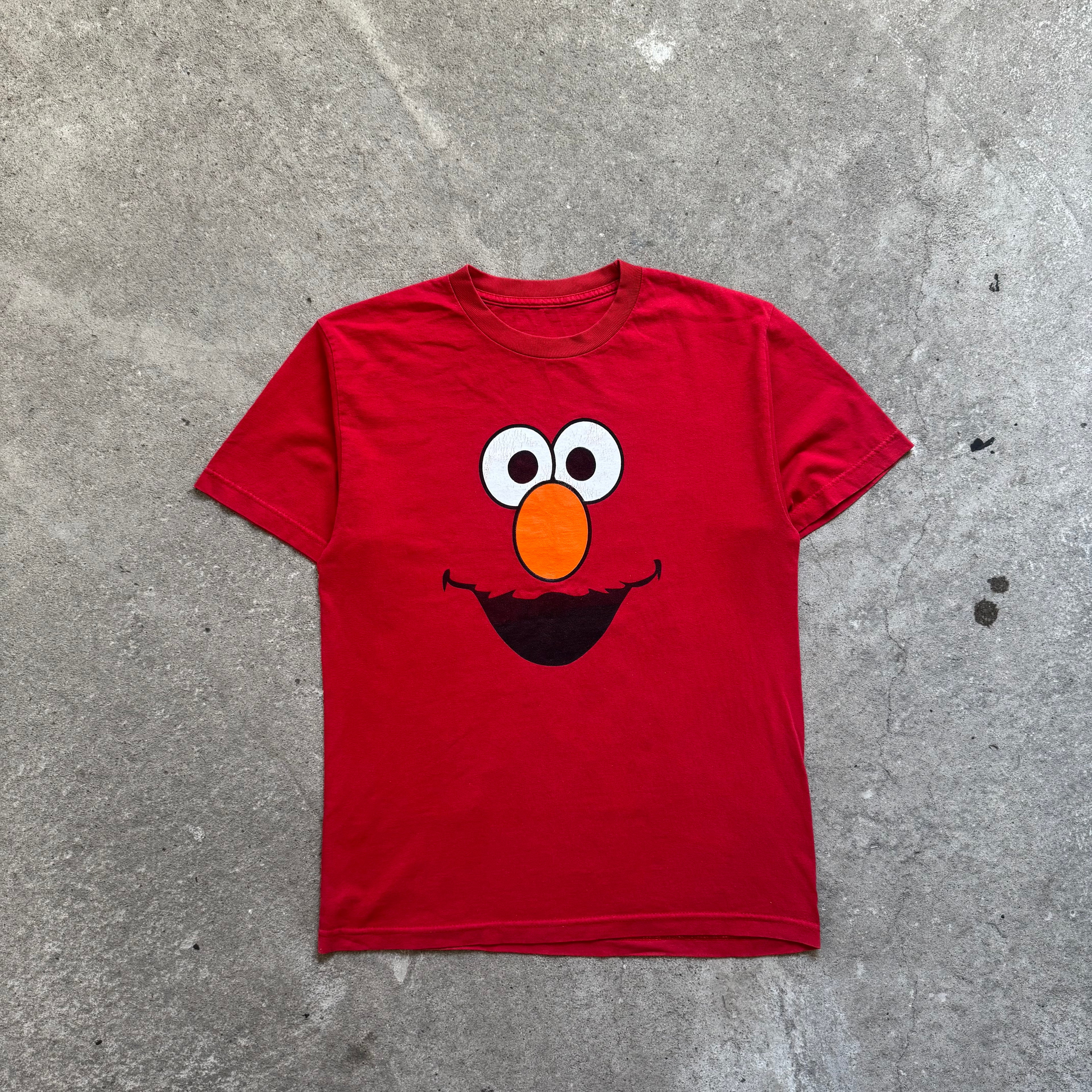 90s elmo face tee - Med