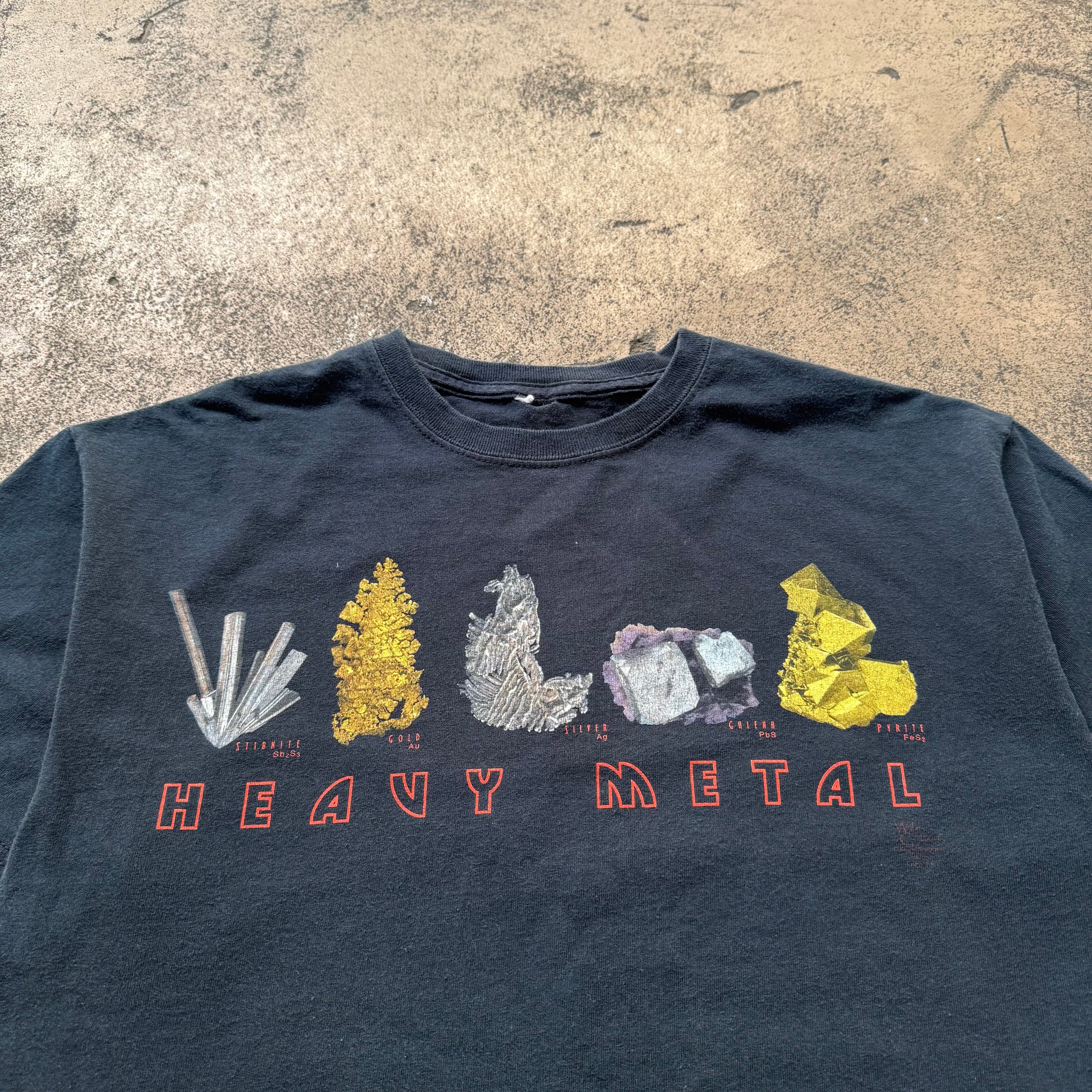 90s heavy metal tee - Medium