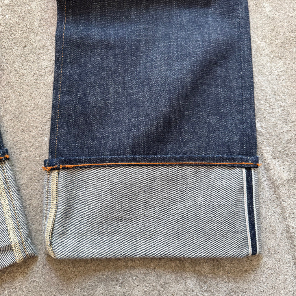 00s elvis wide leg selvedge denim jeans - 36'
