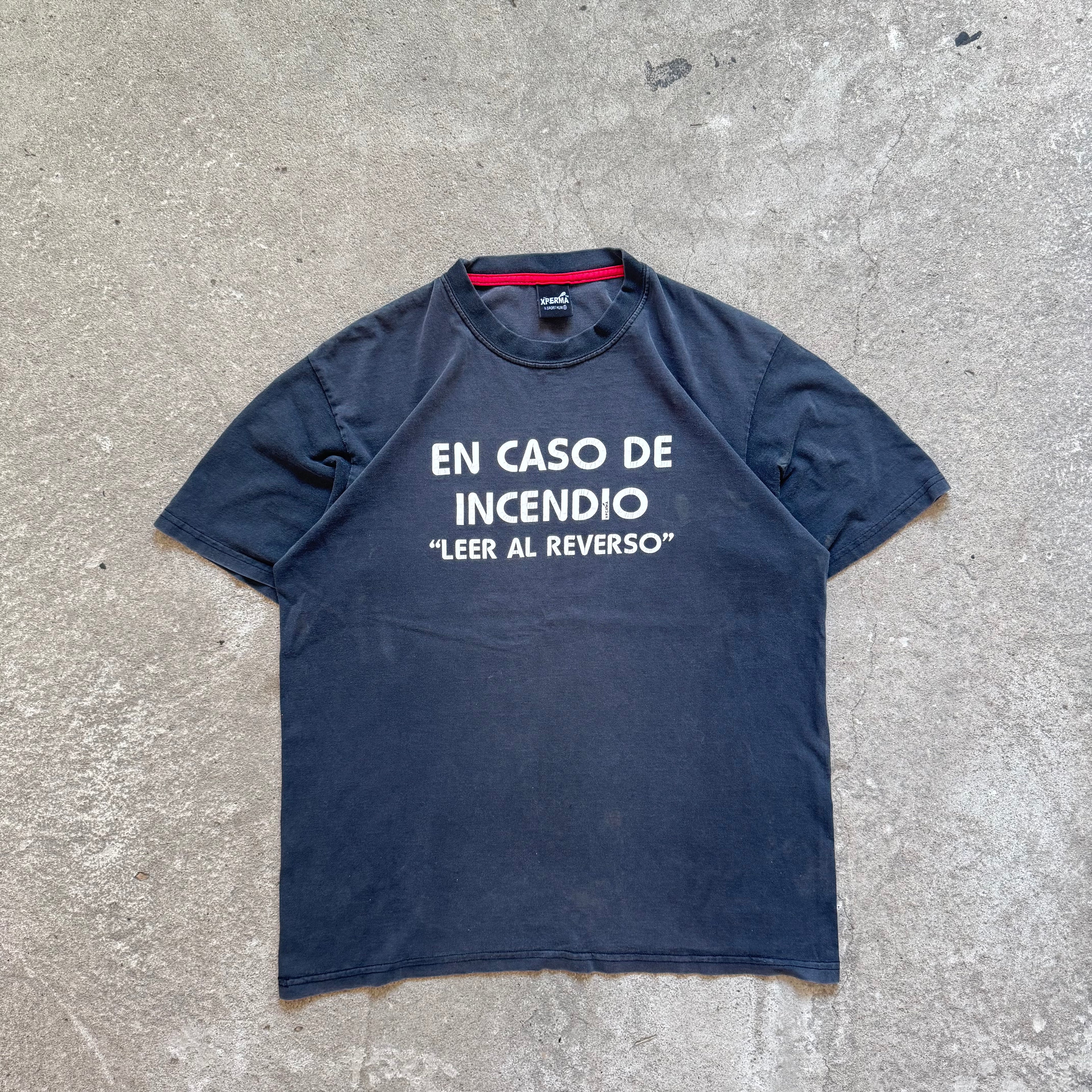 00s en caso de incendio mexican tee - Large