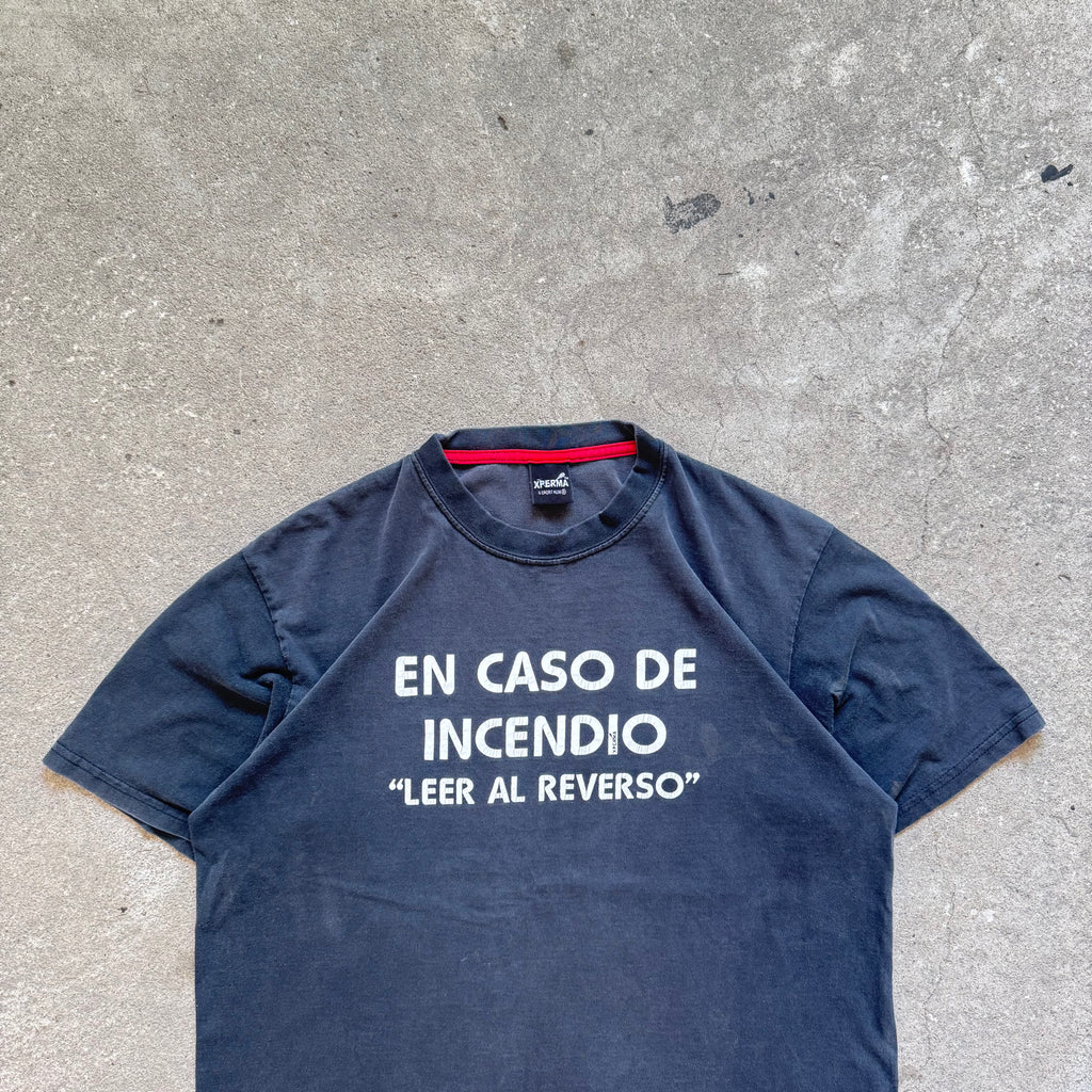 00s en caso de incendio mexican tee - Large