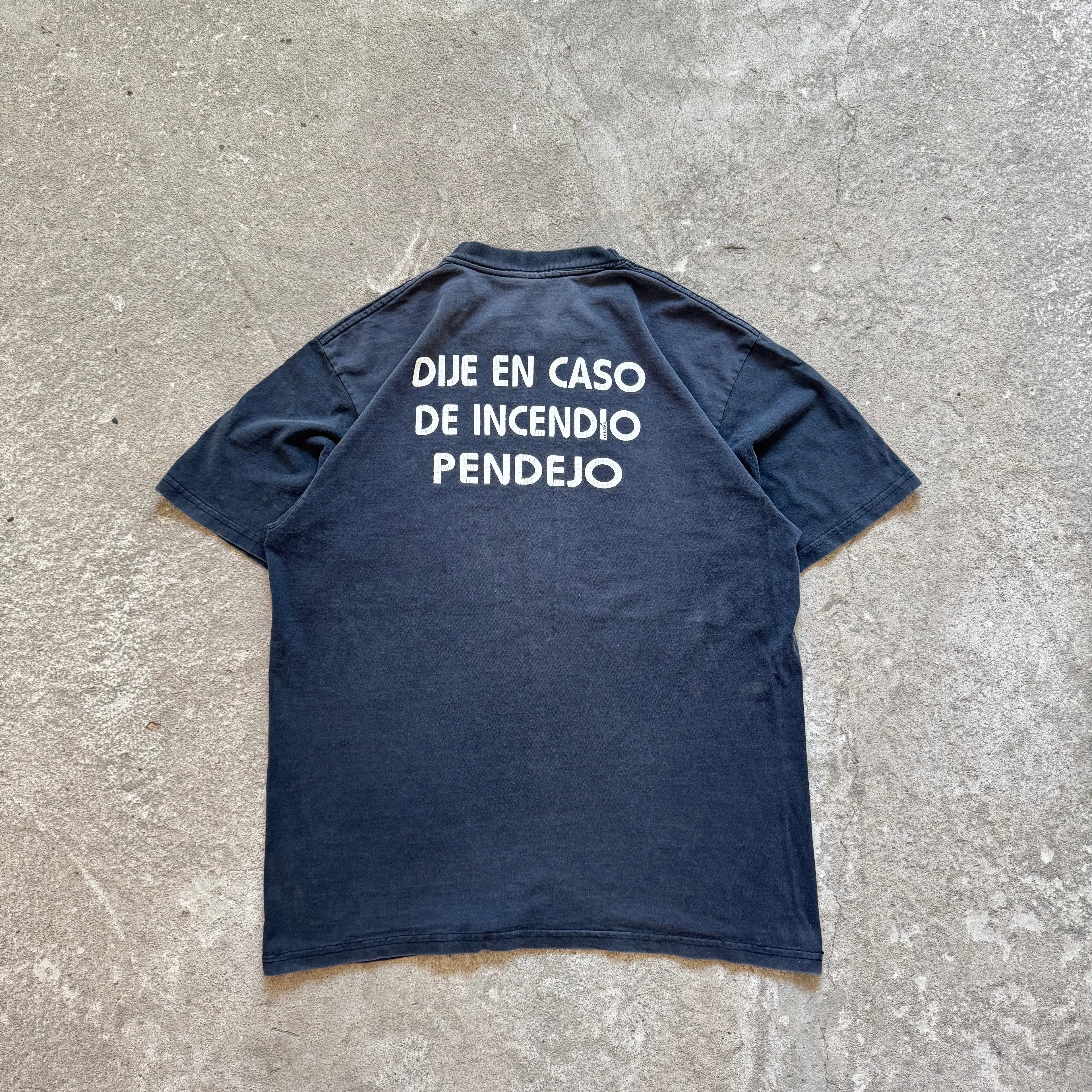 00s en caso de incendio mexican tee - Large