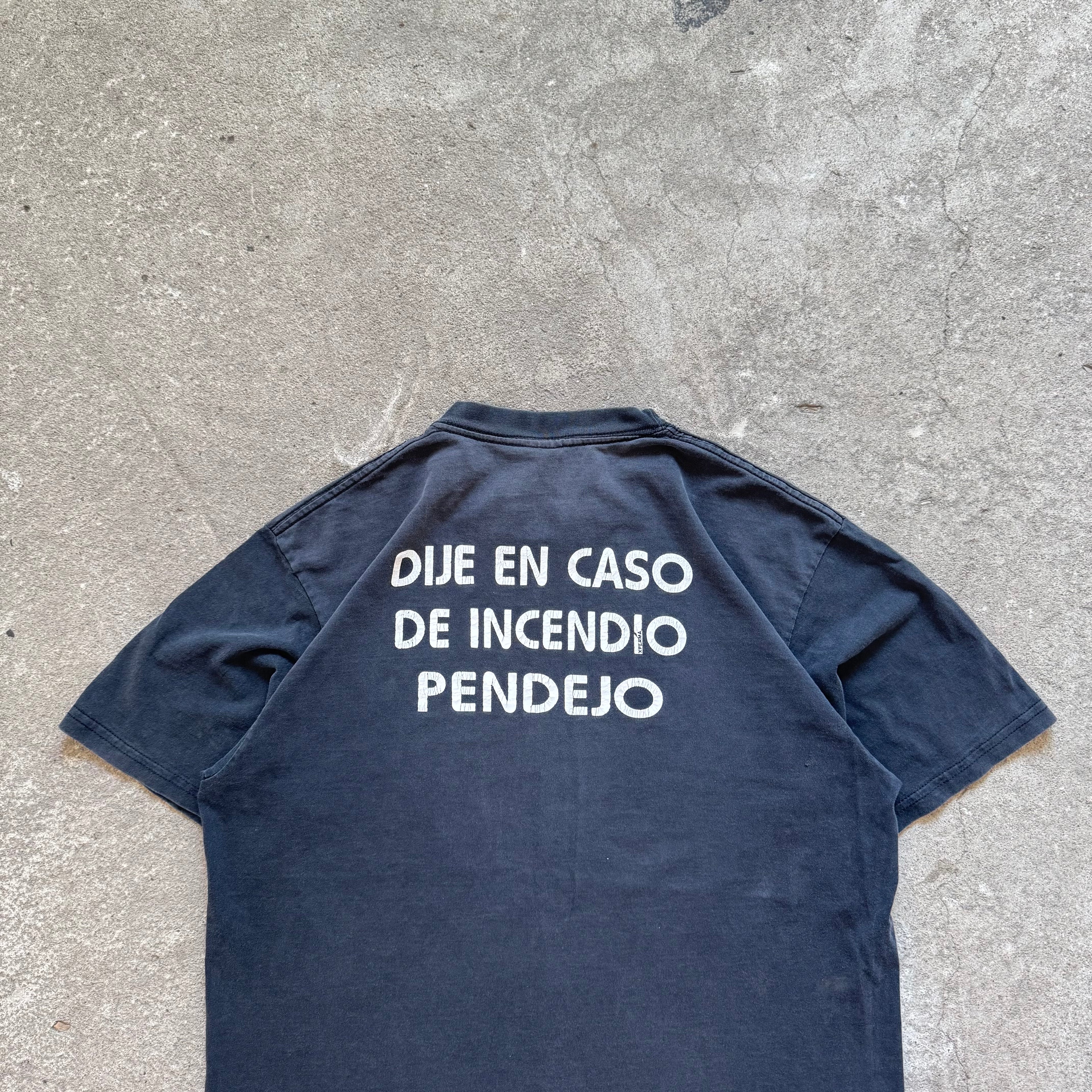00s en caso de incendio mexican tee - Large