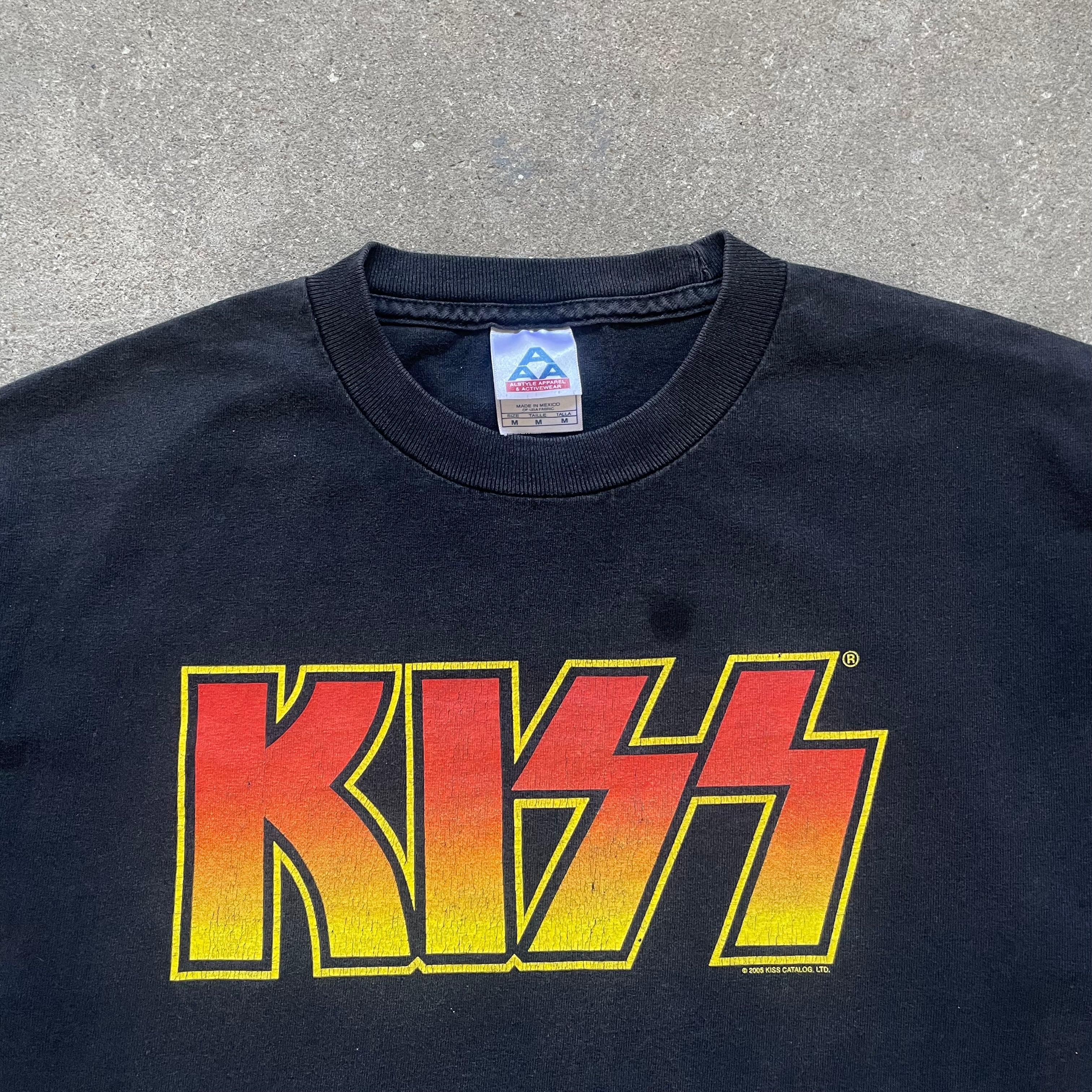 00s kiss band tee - medium