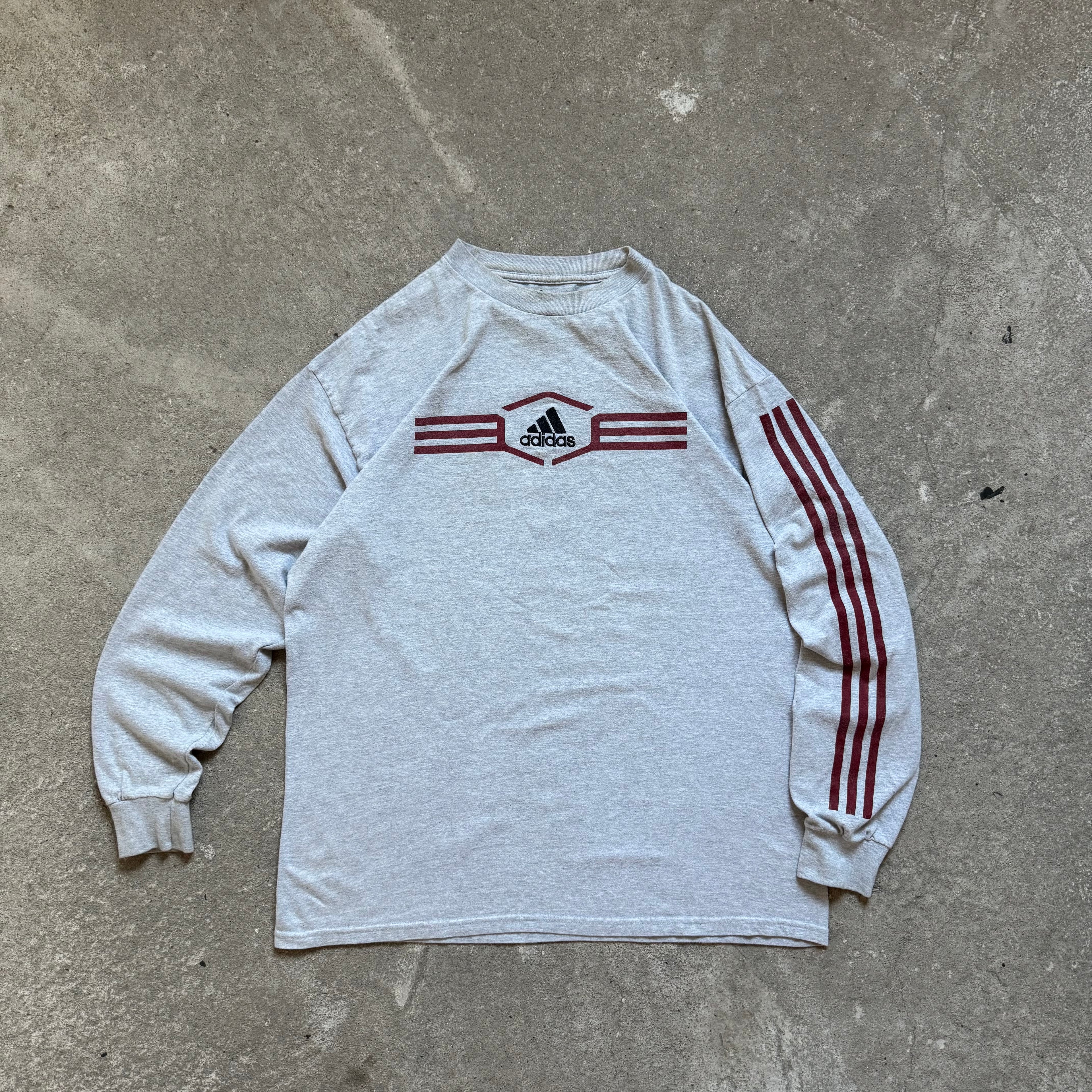 00s adidas longsleeve - Large/XL