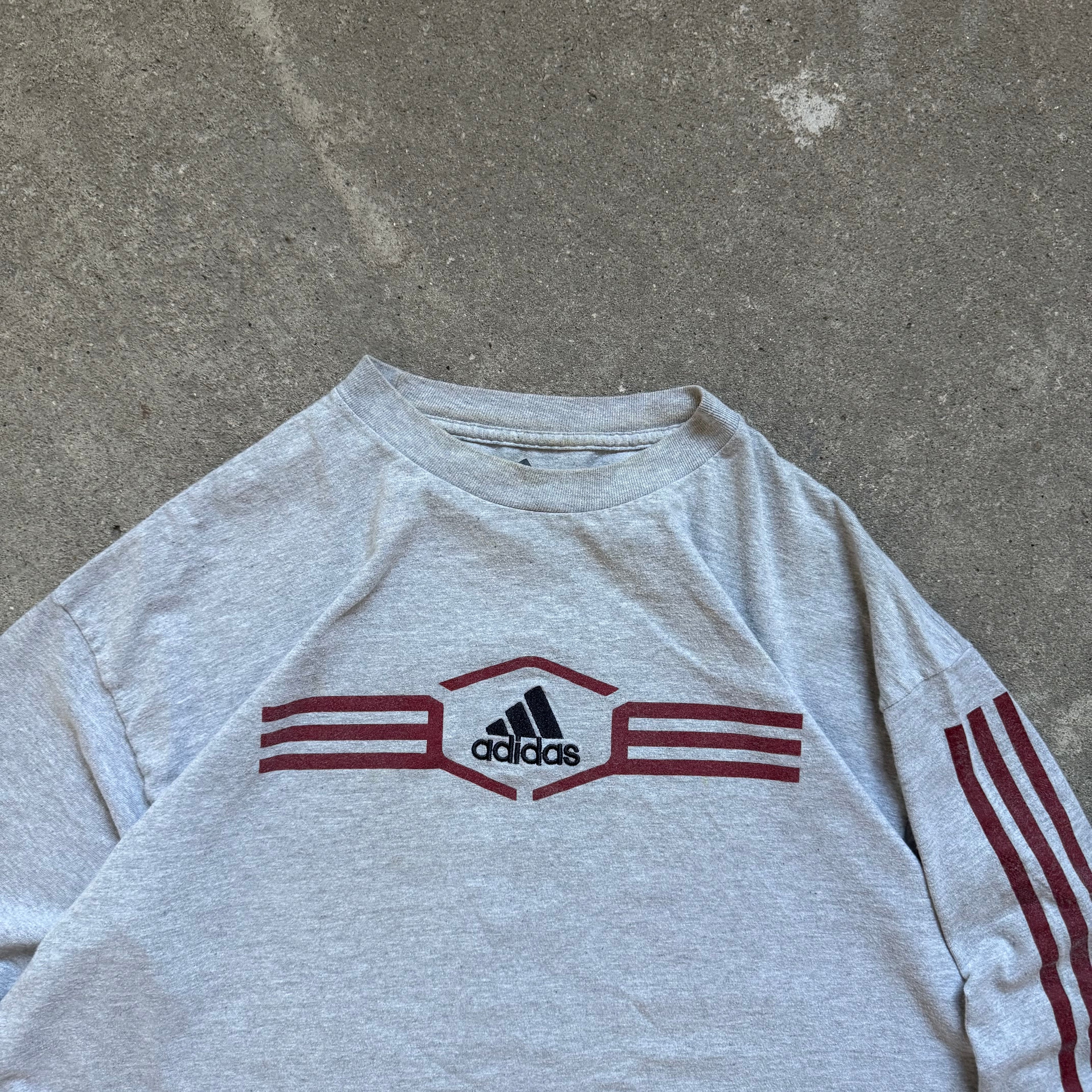00s adidas longsleeve - Large/XL