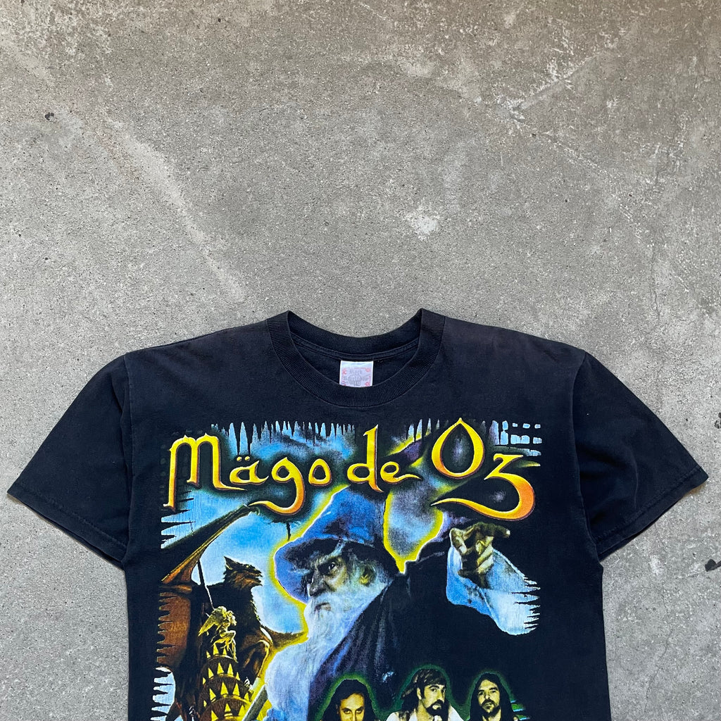 90s mago de oz peyote band tee - Large