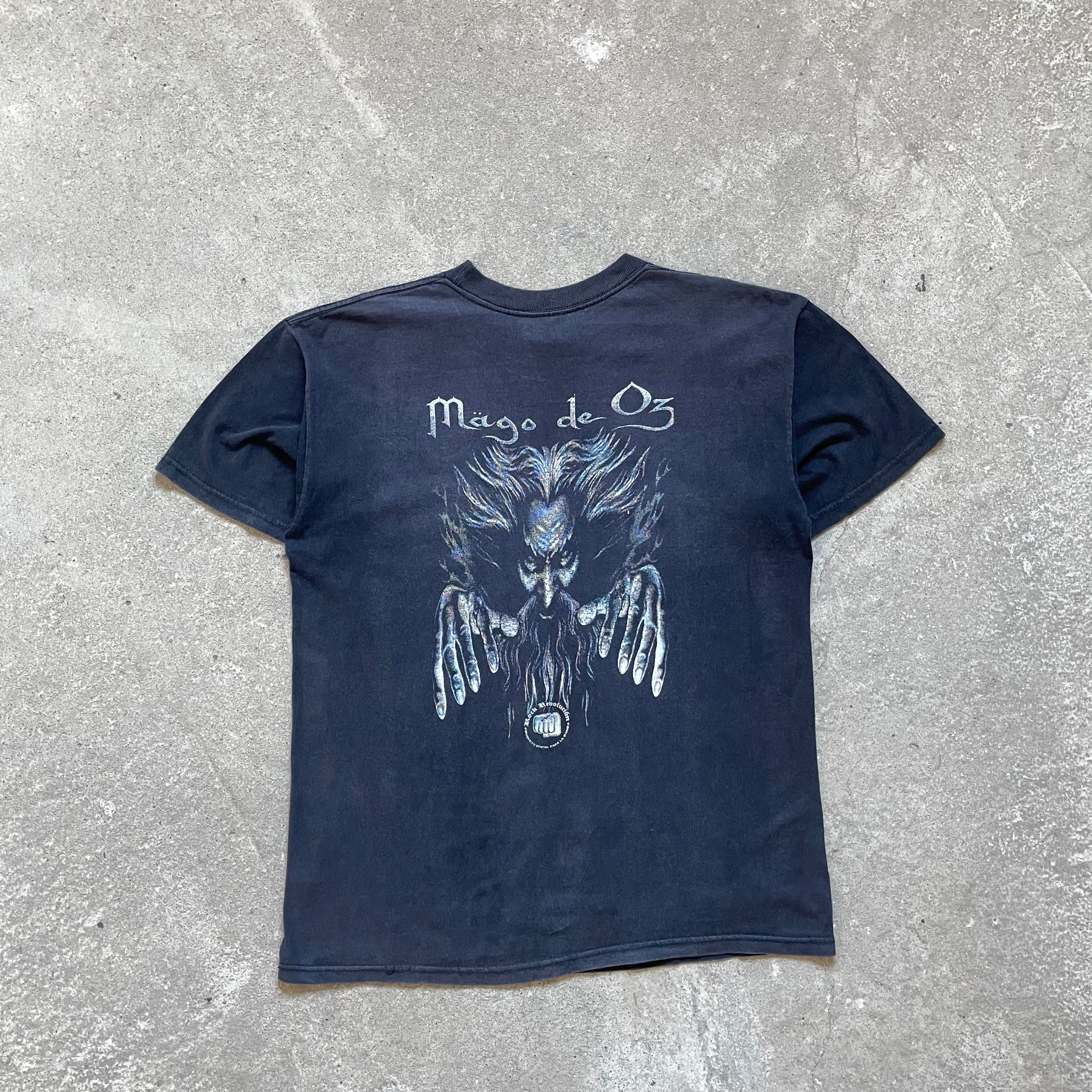 90s mago de oz peyote band tee - Large