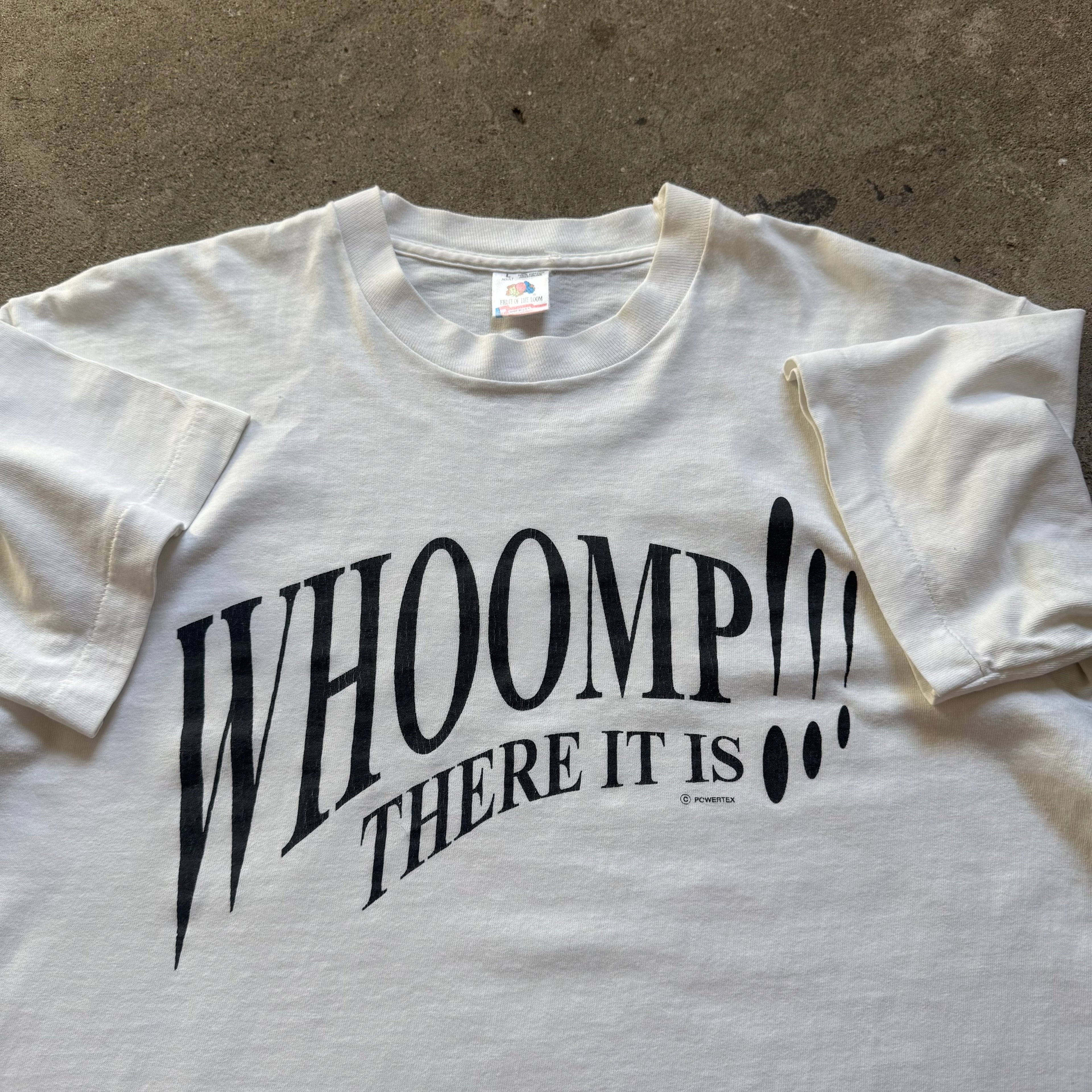90s whoomps ! there it is tee - Large