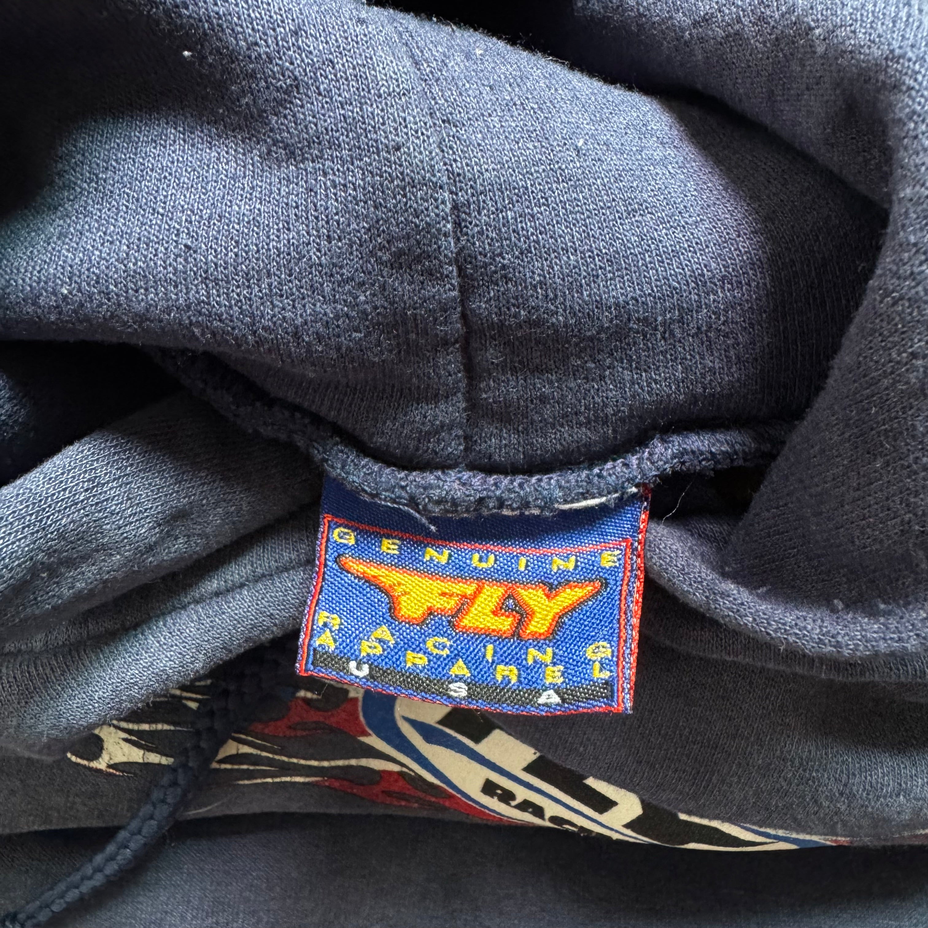 00s fly flames hoodie - Large/XL