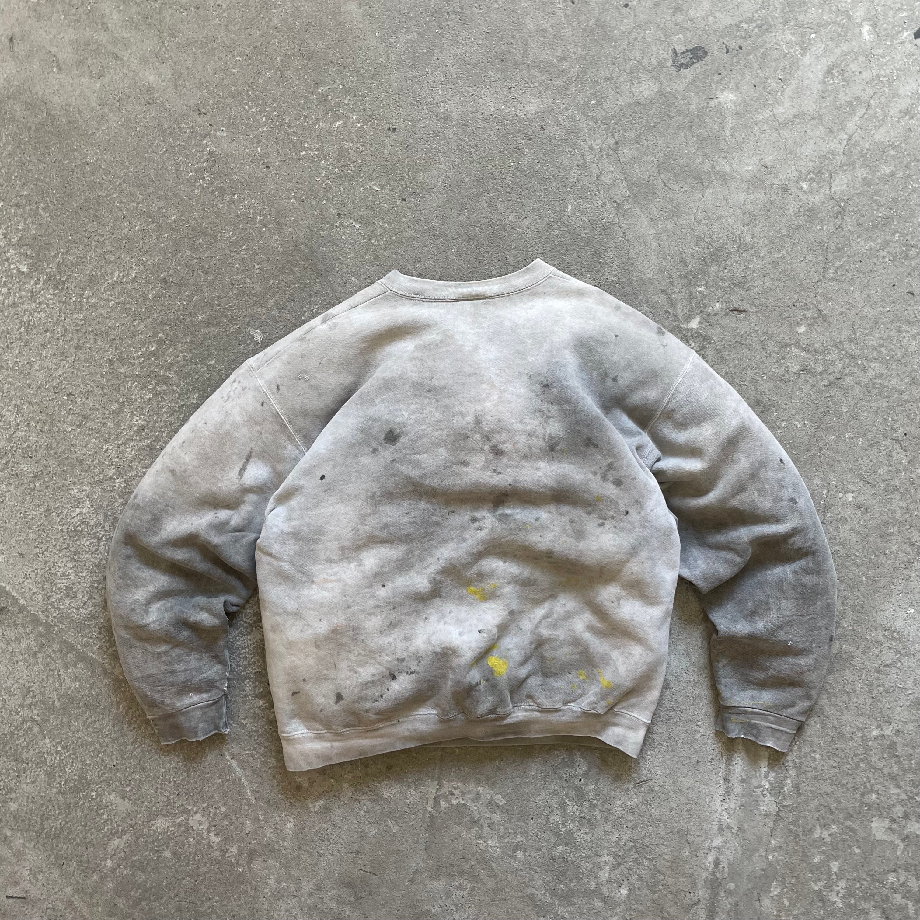 90s faded and distressed crewneck - Large