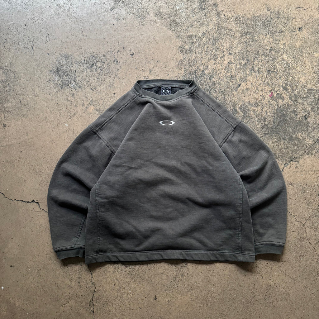 90s oakley software crewneck - Large