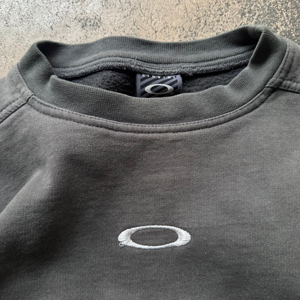 90s oakley software crewneck - Large