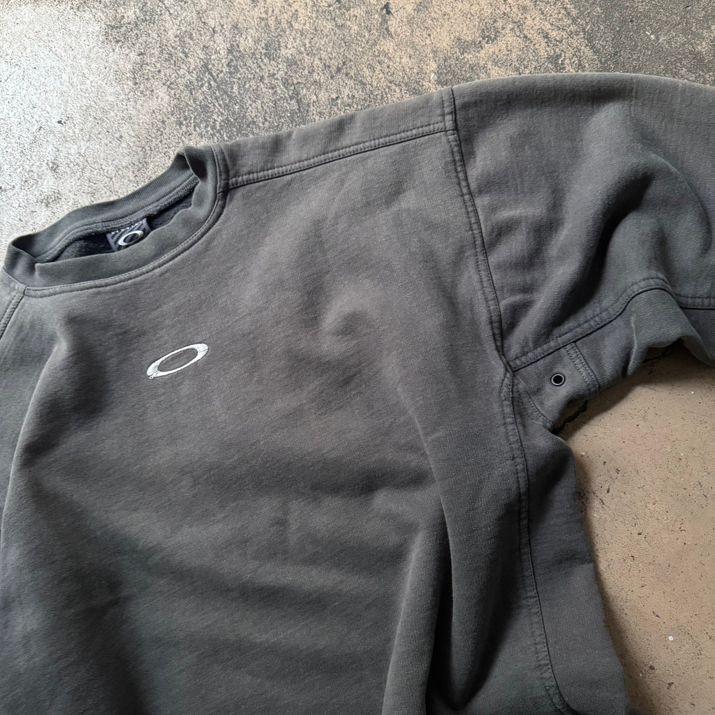 90s oakley software crewneck - Large