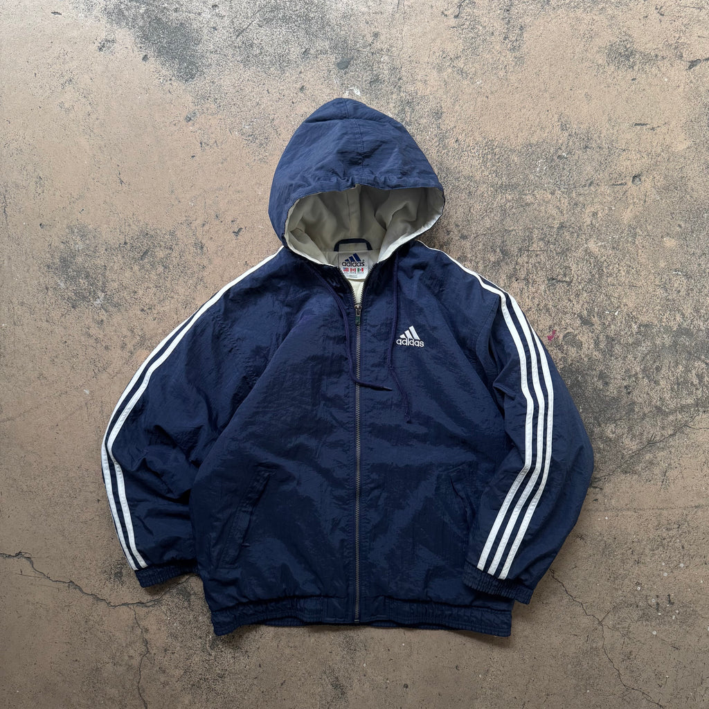 90s adidas heavy windbreaker - Large