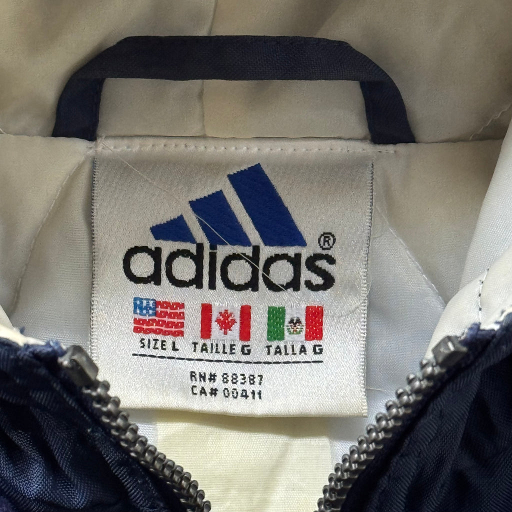 90s adidas heavy windbreaker - Large