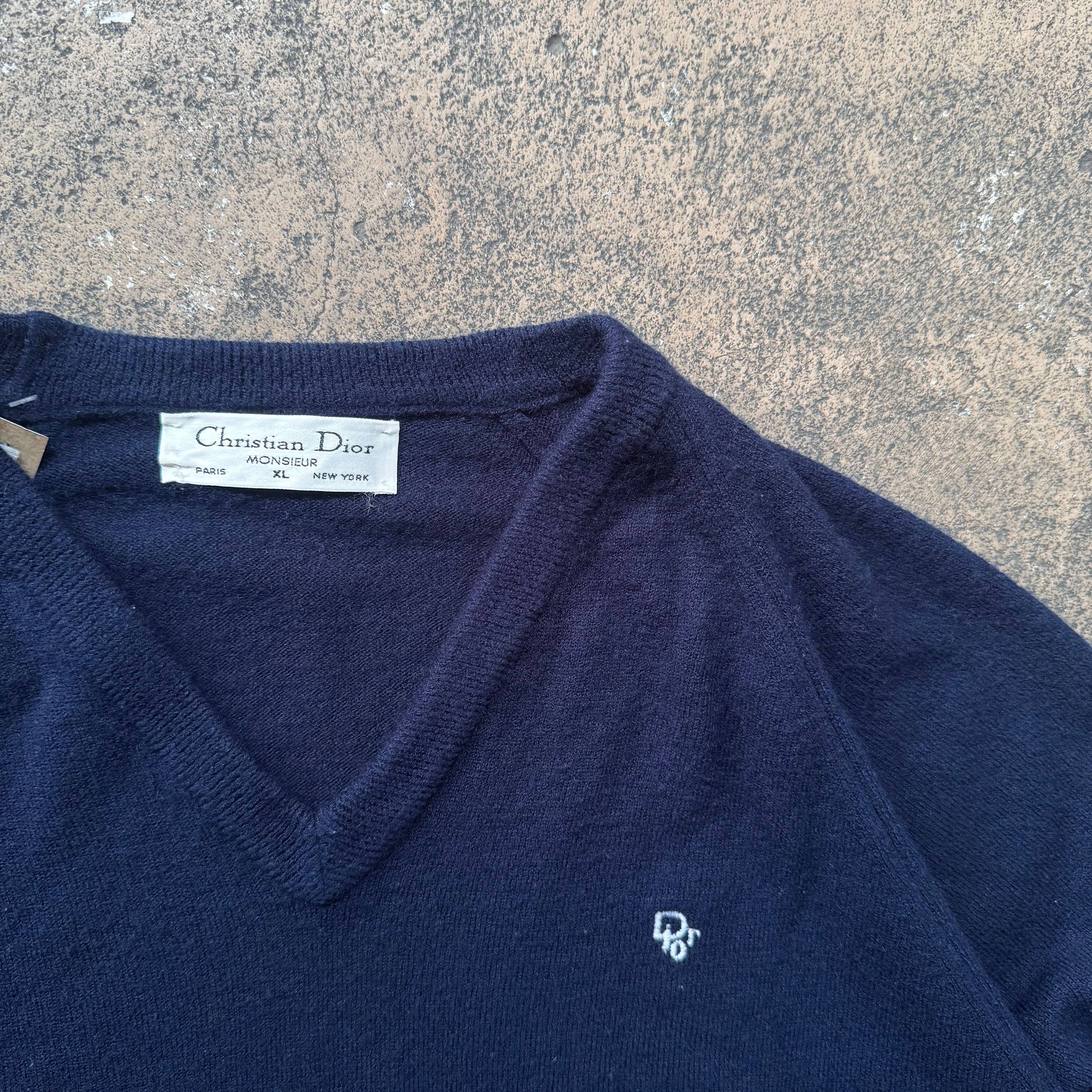 90s christian dior monsieur sweater - Medium