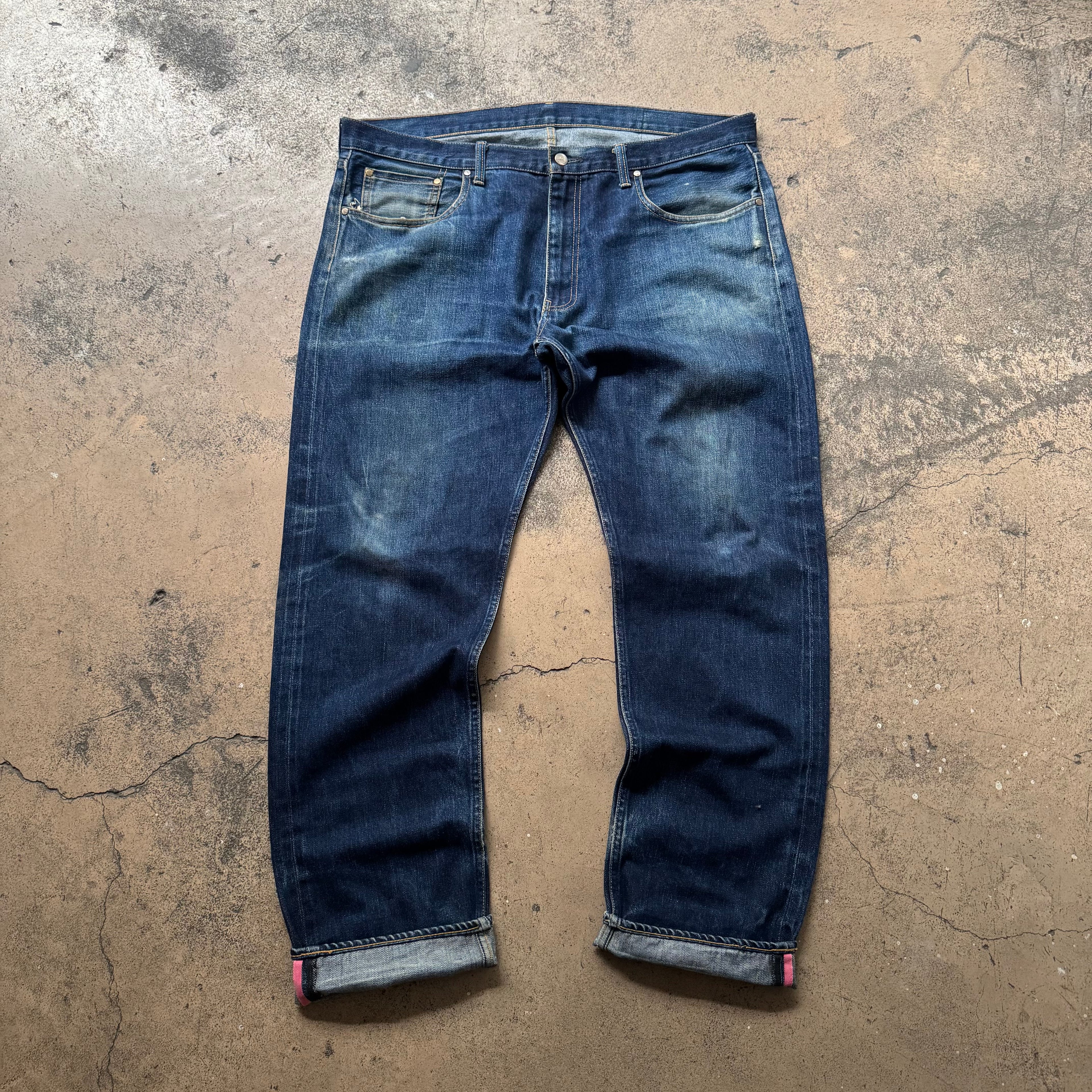 00s Billionaire Boys Club jeans selvedge jeans - XXL