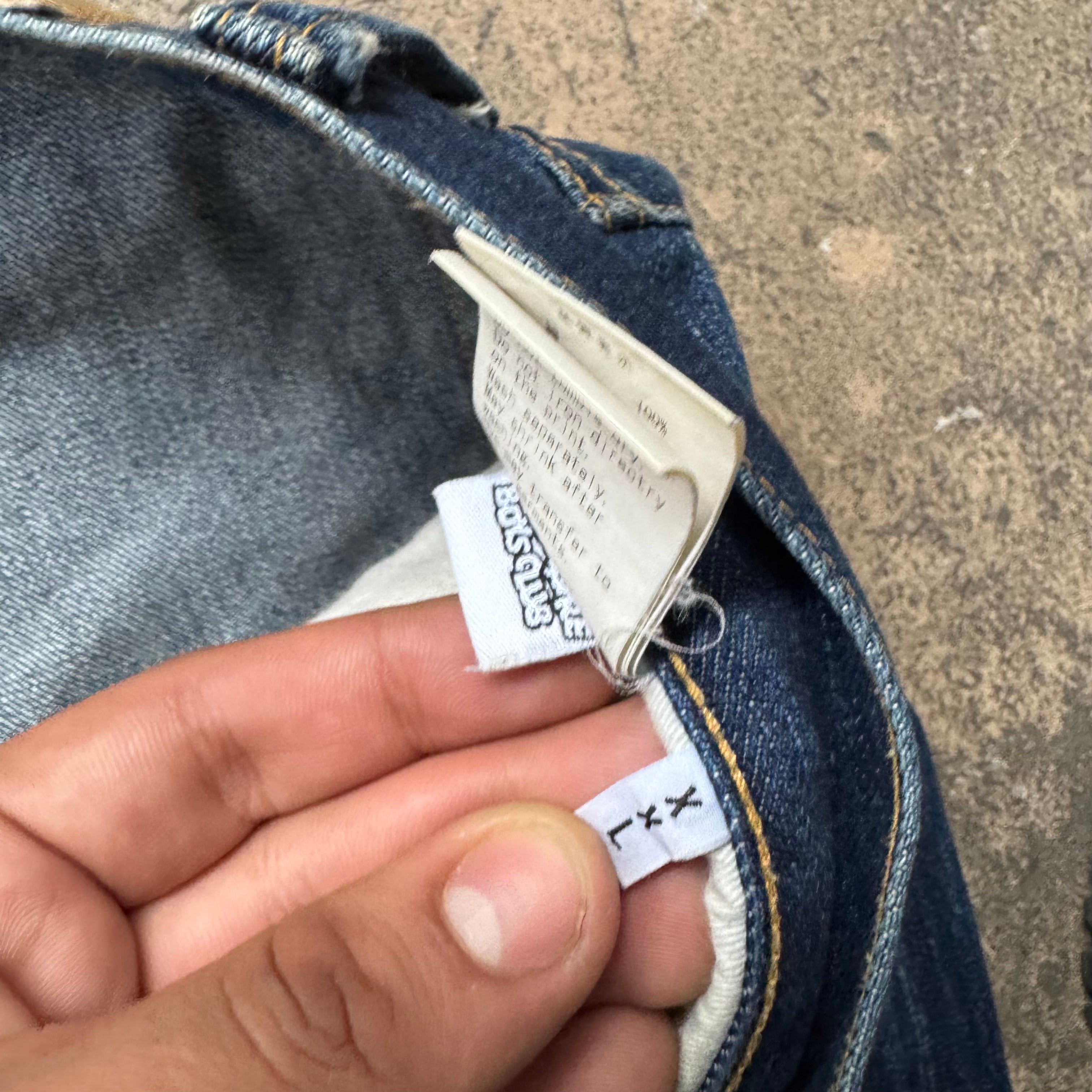 00s Billionaire Boys Club jeans selvedge jeans - XXL