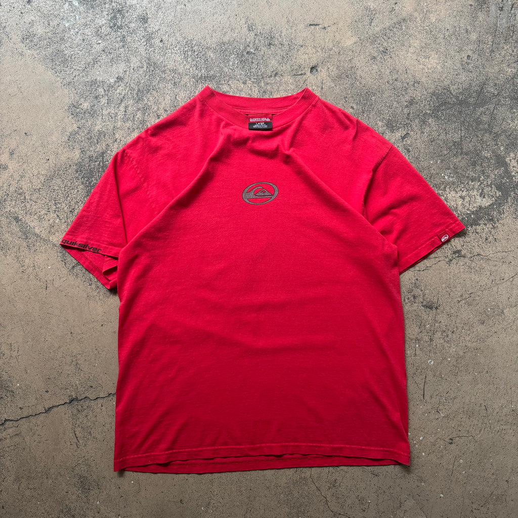 00s quiksilver glossy tee - Large