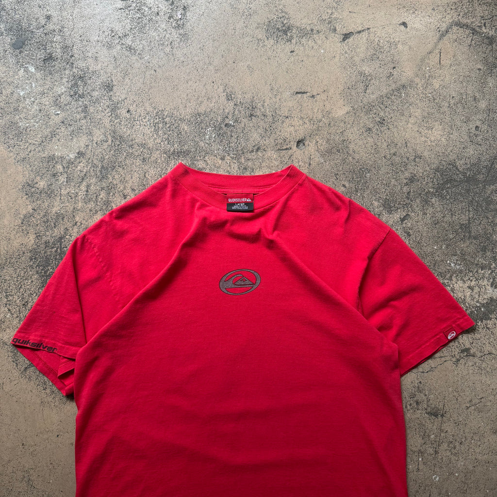 00s quiksilver glossy tee - Large