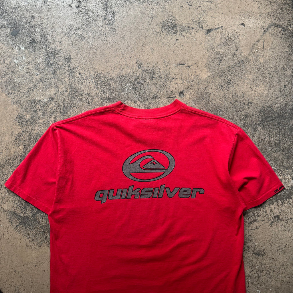 00s quiksilver glossy tee - Large