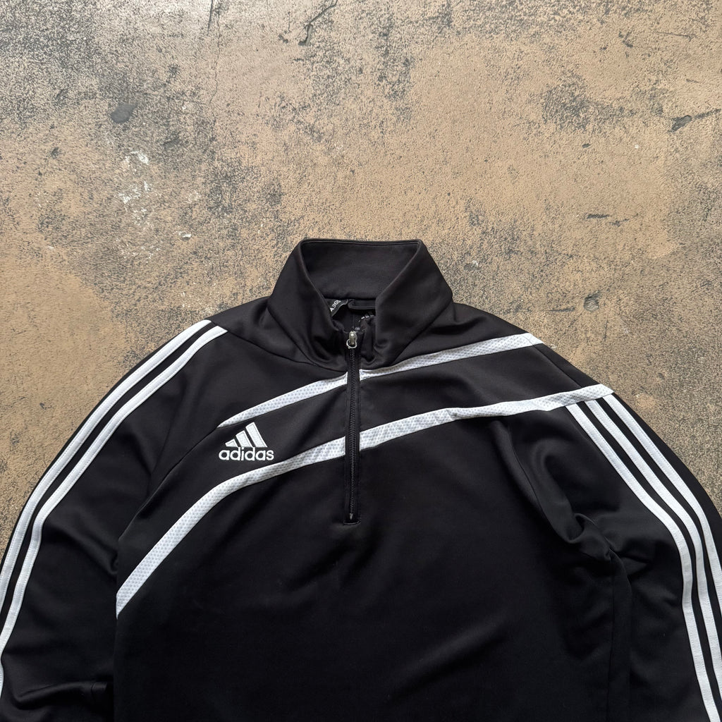 00s adidas 1/4 zip - Large