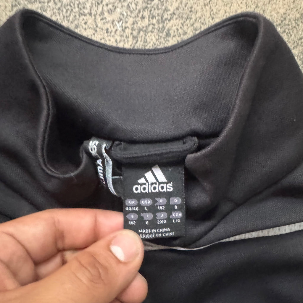 00s adidas 1/4 zip - Large