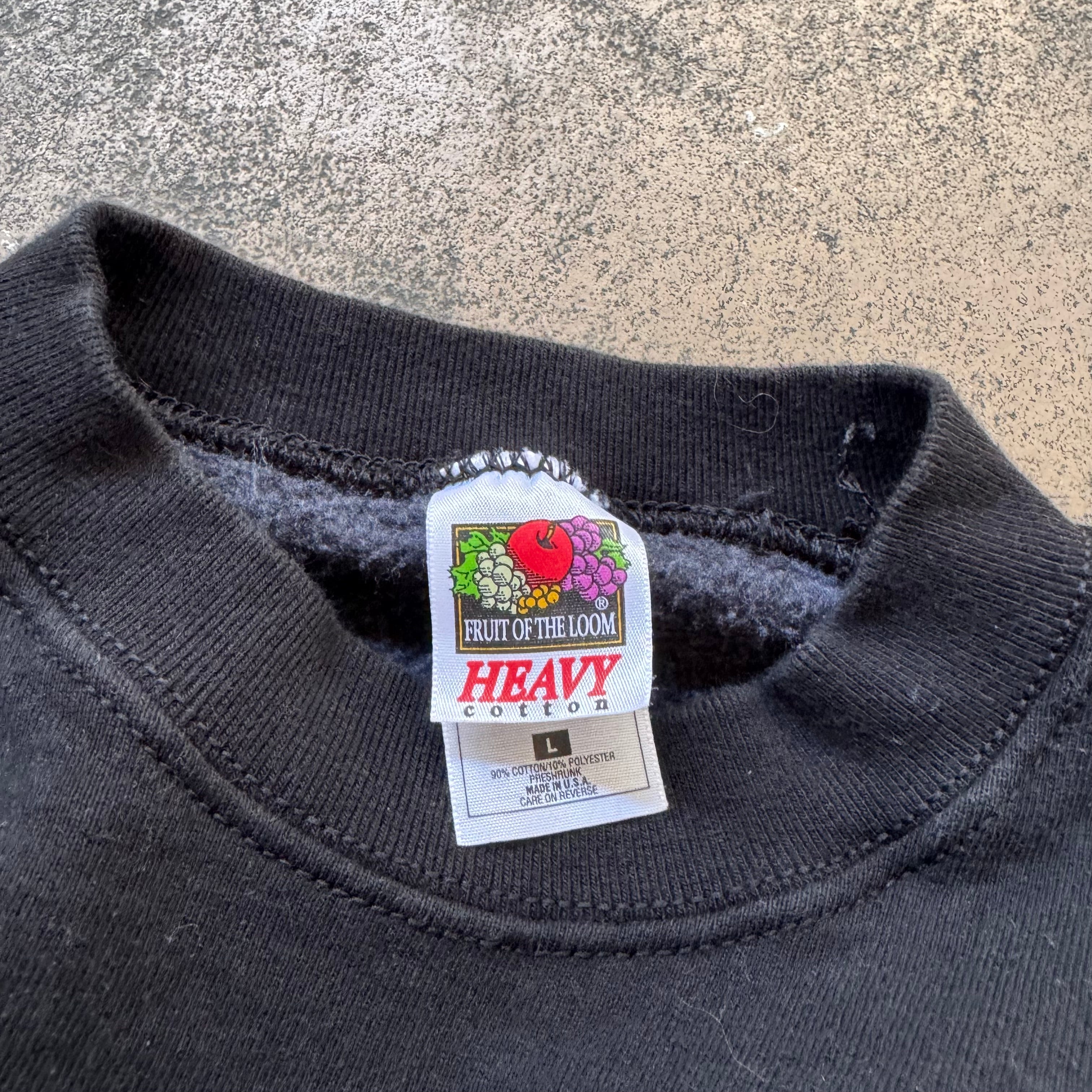 90s colors funny crewneck - Large