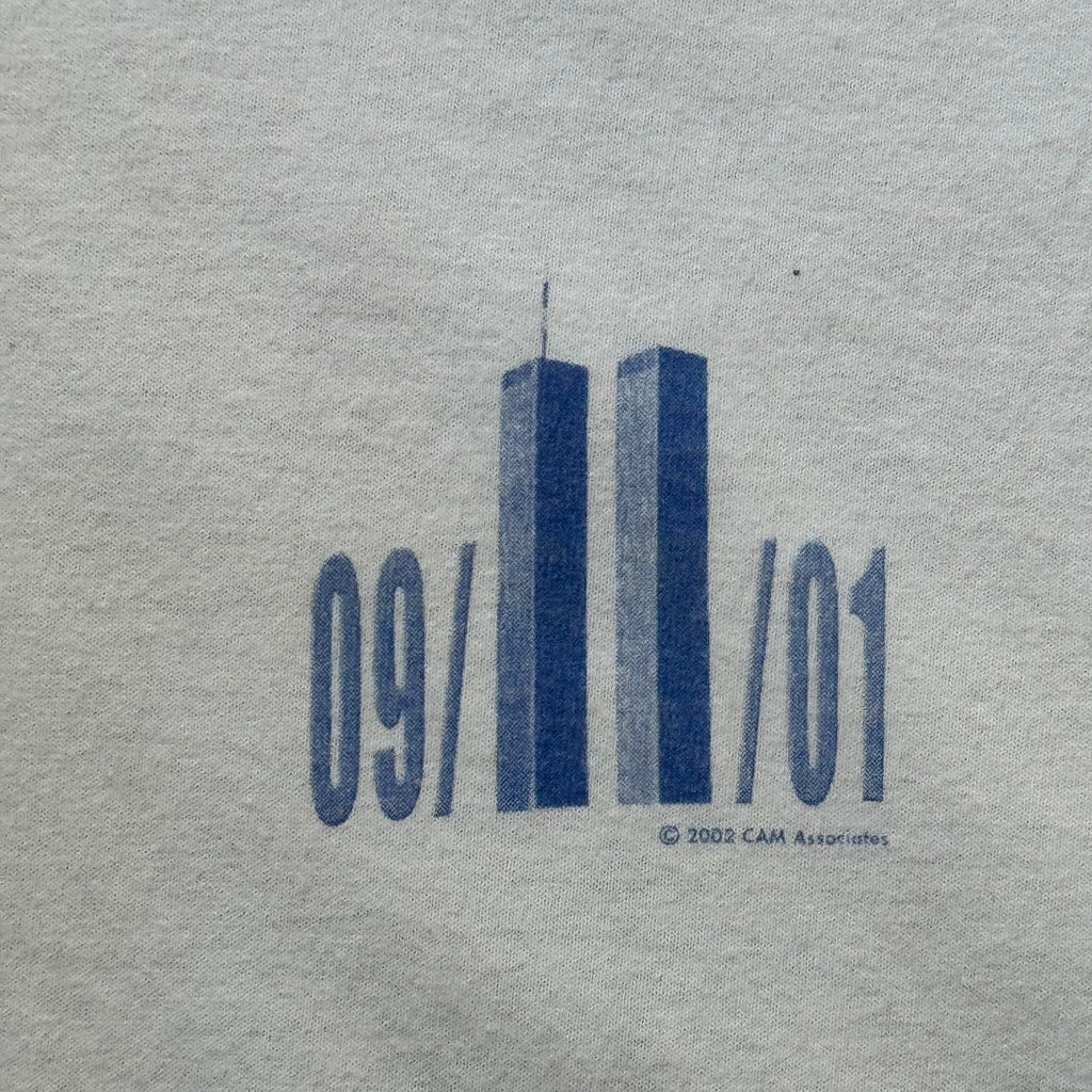 2001 9/11 twin towers tee - XL