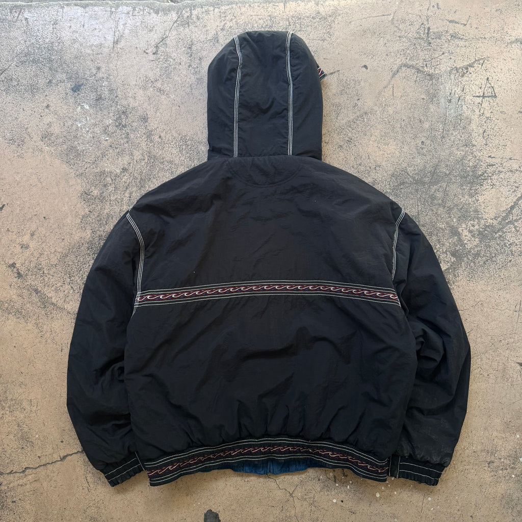 90s billabong reversible aztec jacket - Large