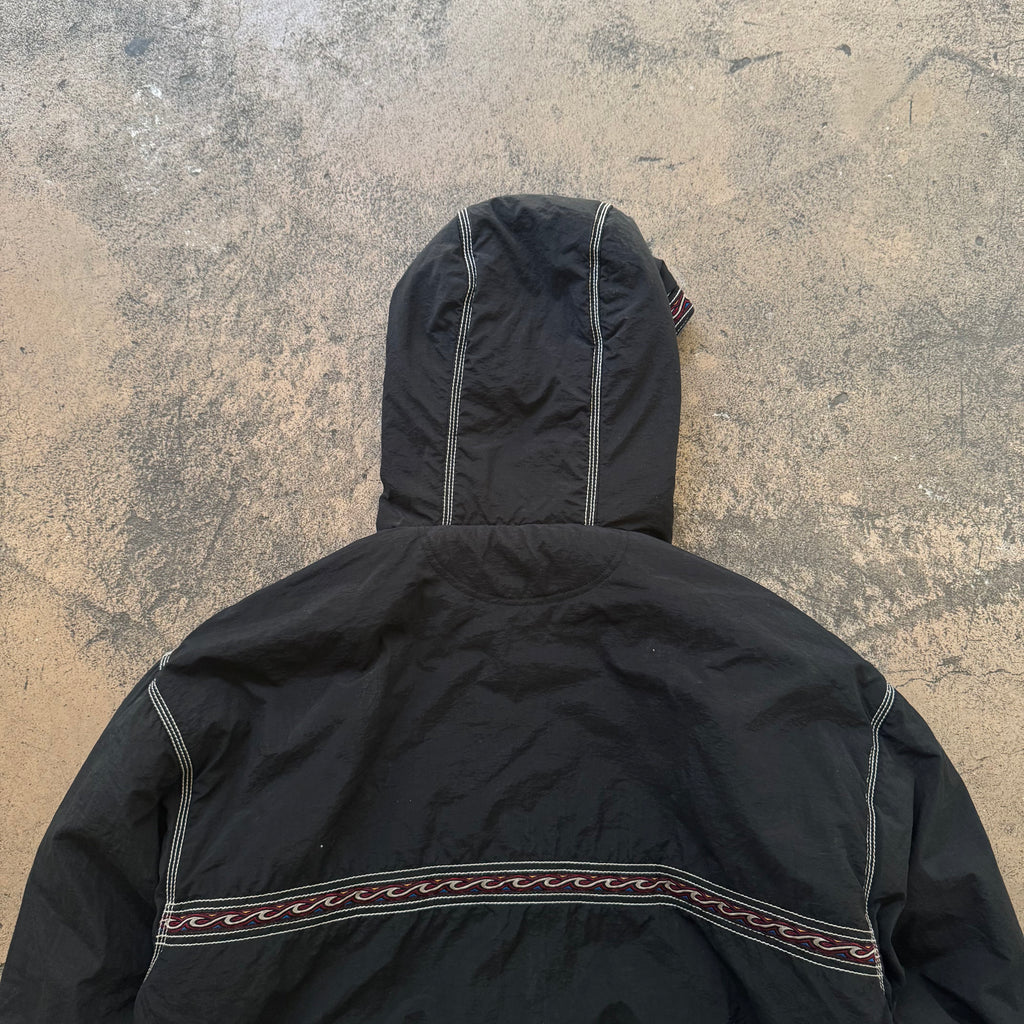 90s billabong reversible aztec jacket - Large