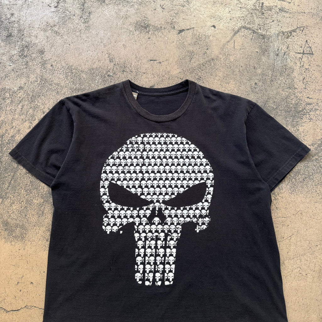 00s punisher faded tee - Large