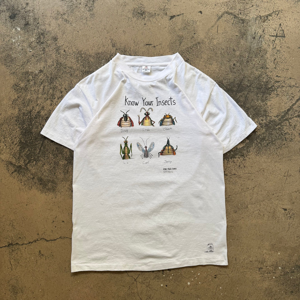 90s  ‘know your insects’ tee - XL