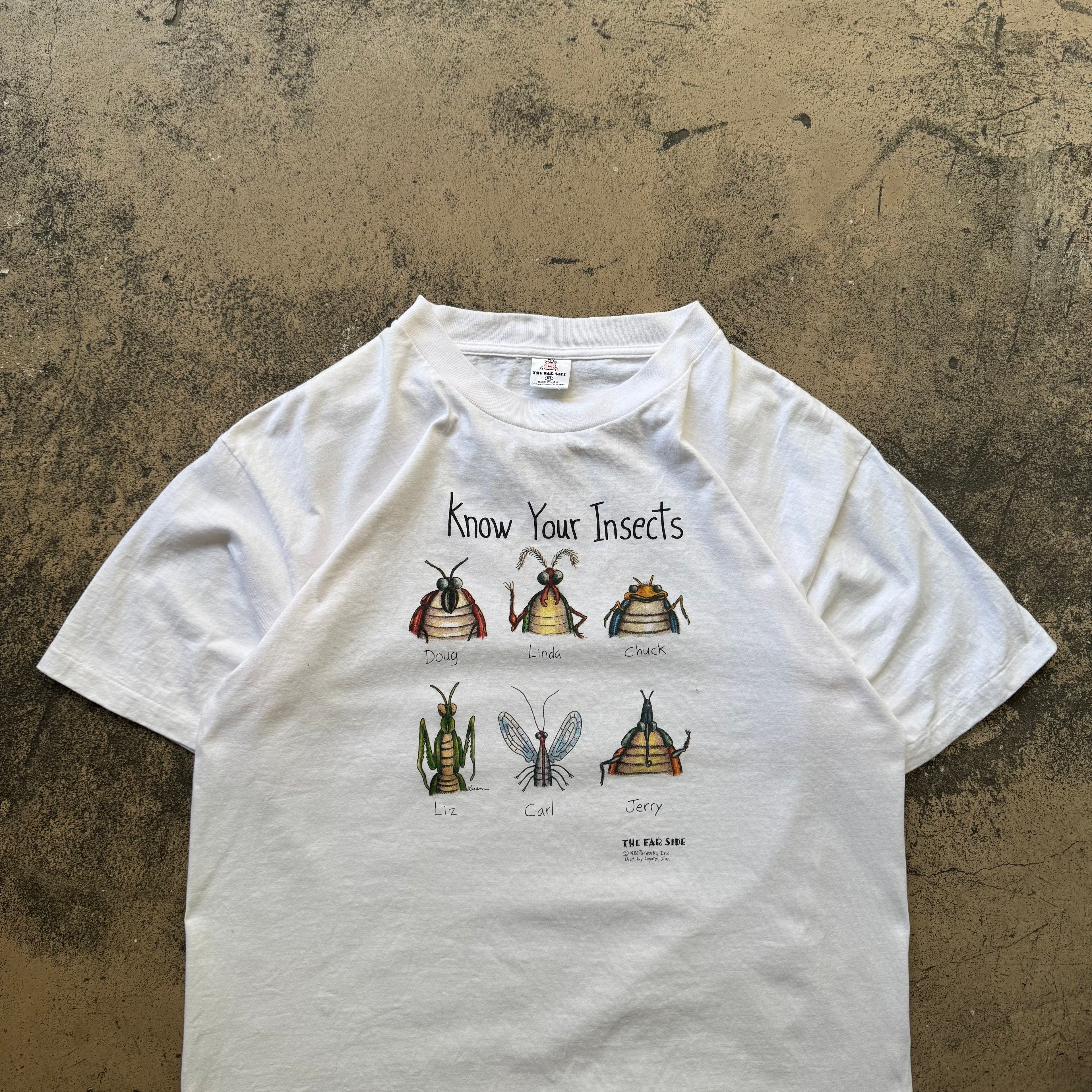 90s  ‘know your insects’ tee - XL