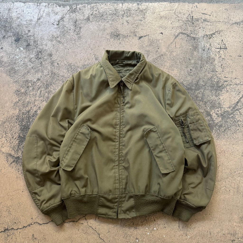 90s Alpha Industries Military bomber jacket - Large