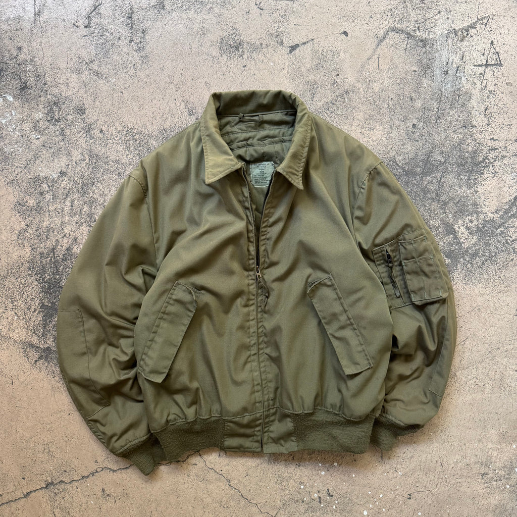 90s Alpha Industries Military bomber jacket - Large