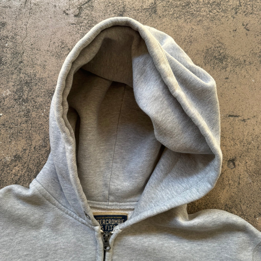 00s abercrombie and fitch zip up hoodie - XL